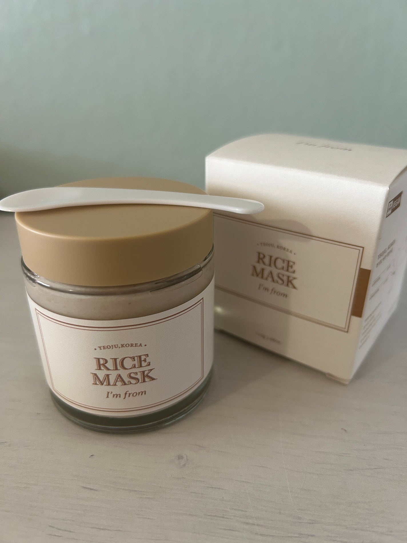 RICE MASK/I'm from/洗い流すパック・マスクを使ったクチコミ(4枚目)
