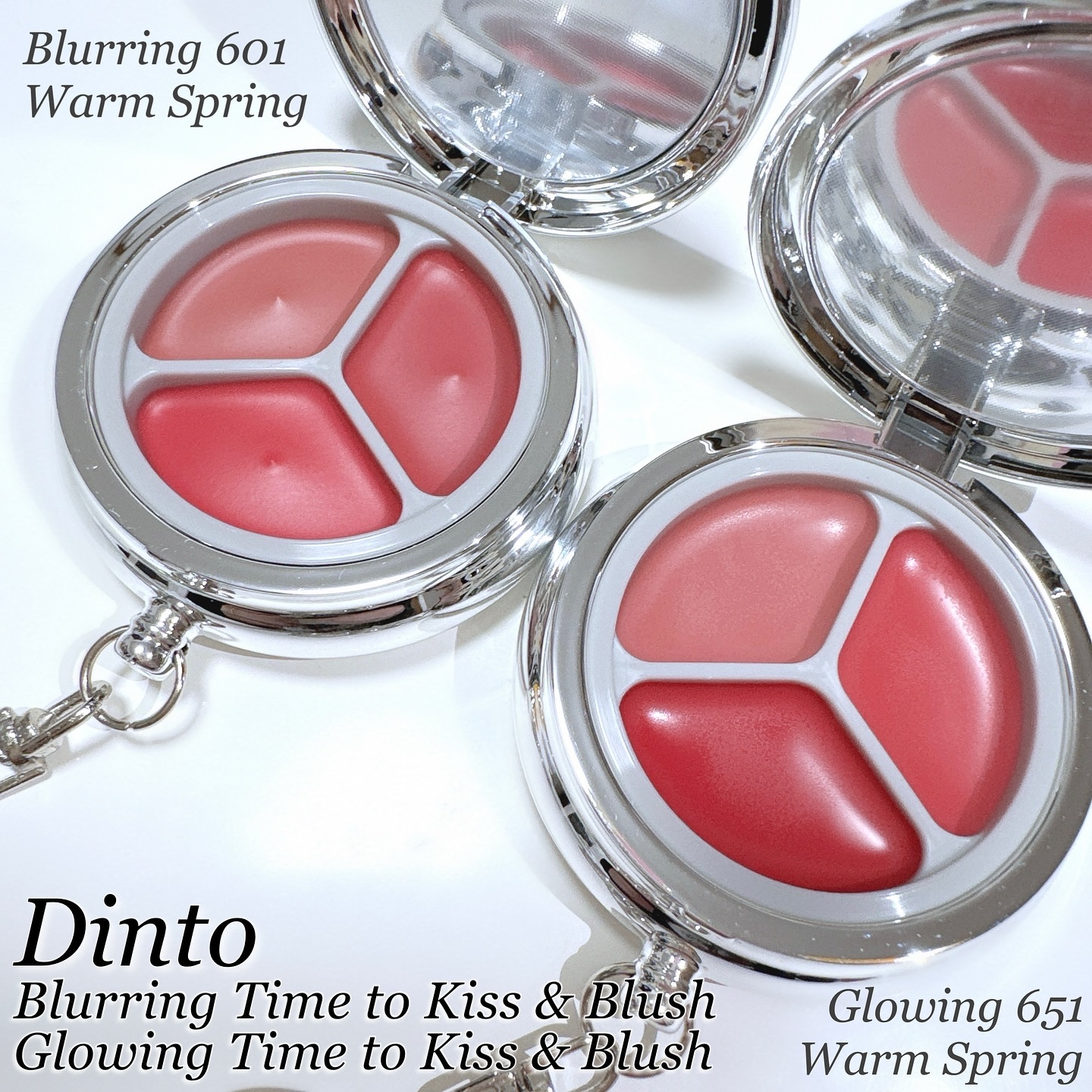 グローイングタイムトゥーキスアンドブラッシュ/Dinto/口紅を使ったクチコミ（2枚目）