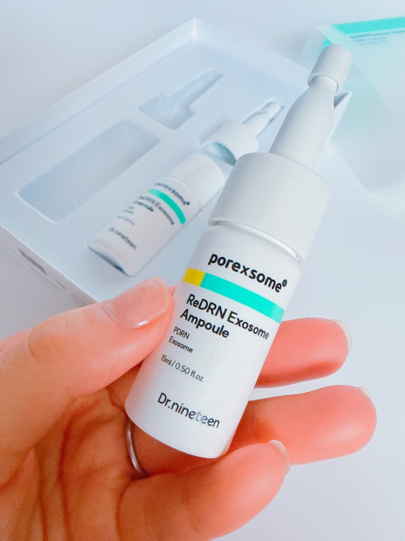 ReDRNエクソソームアンプル/Dr.nineteen/美容液を使ったクチコミ(2枚目)