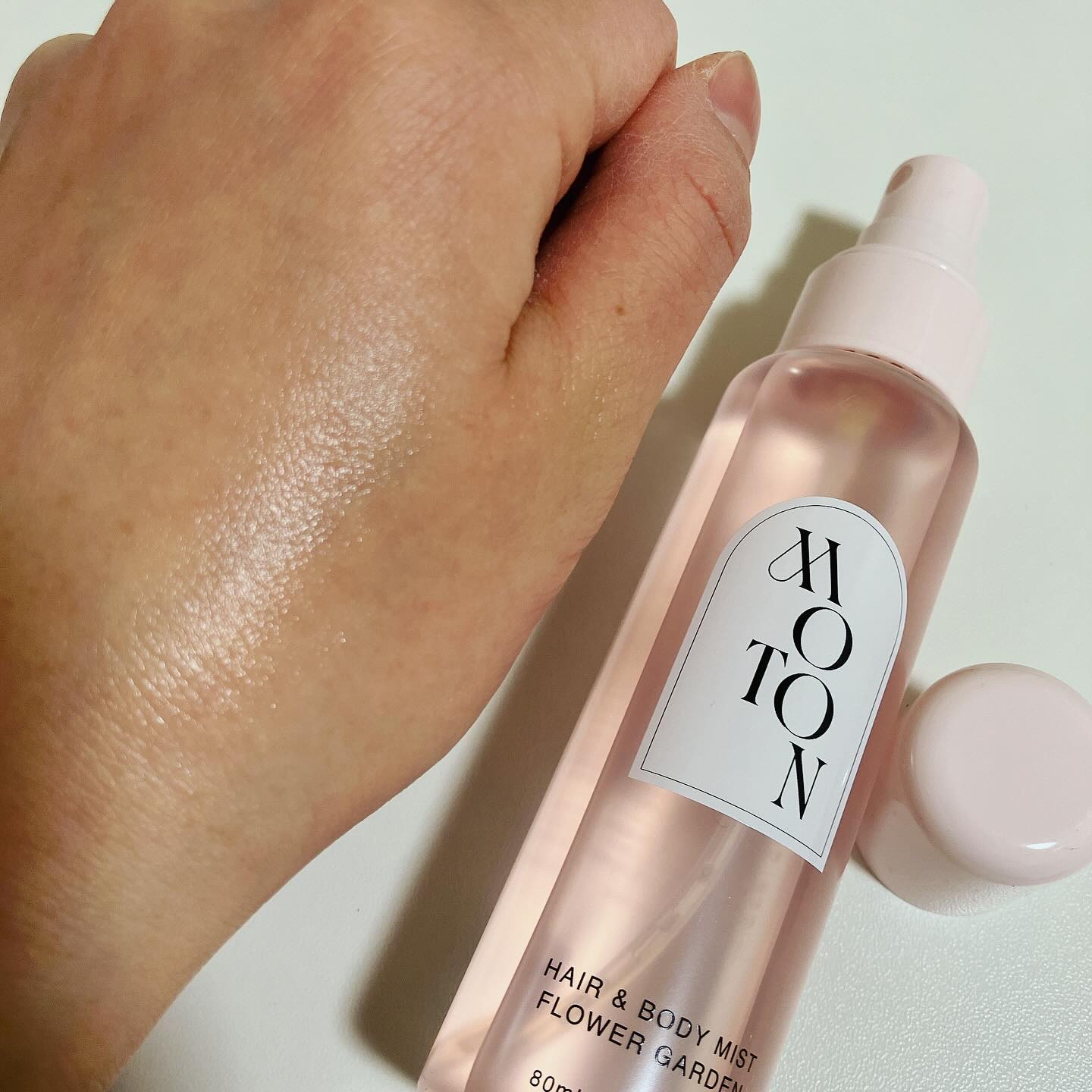 MOTON ヘア&ボディミスト フラワーガーデン/MOTON/香水(レディース)を使ったクチコミ（2枚目）
