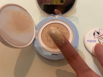 ビーベルベット カバークッション/espoir/クッションファンデーションを使ったクチコミ(4枚目)