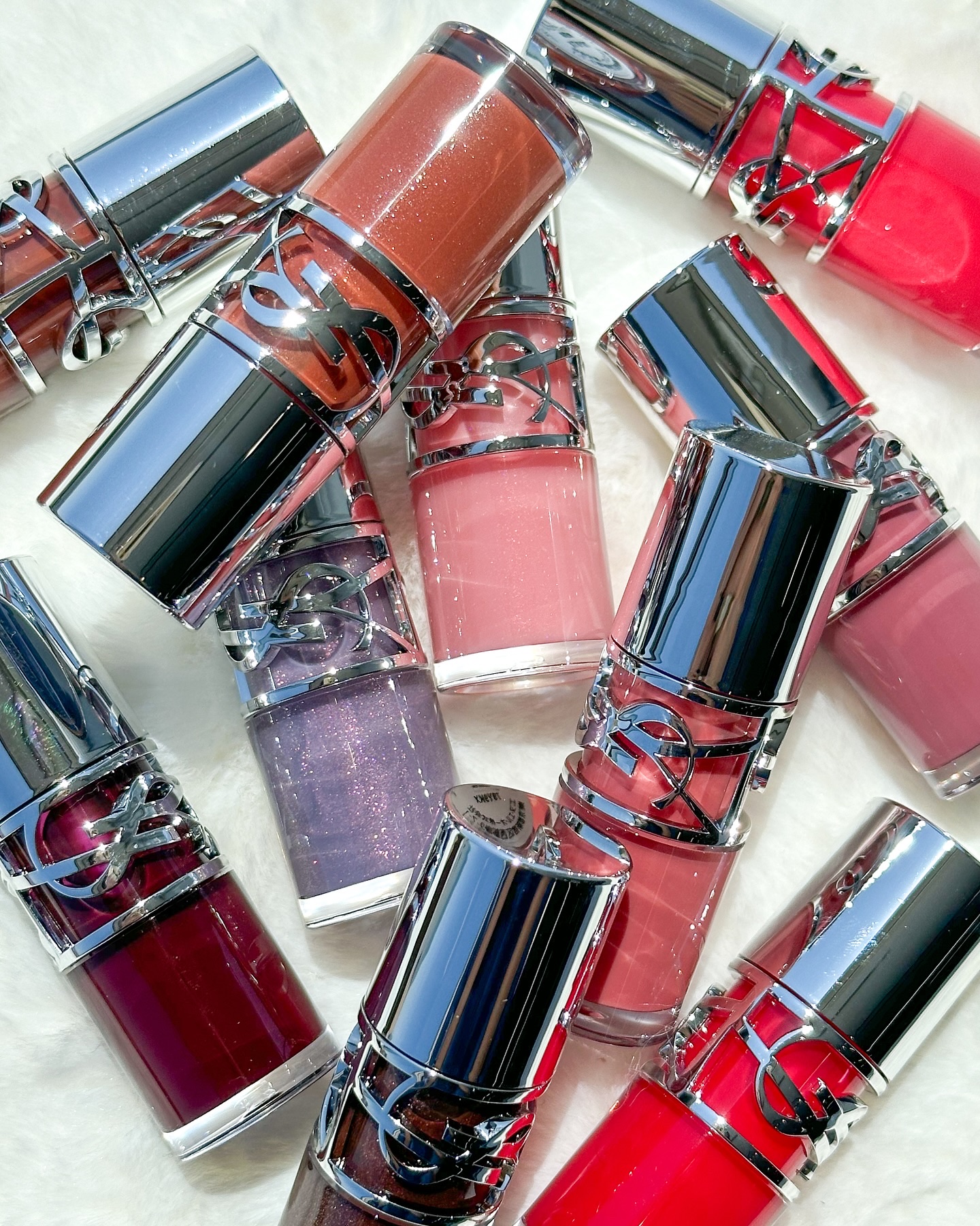 YSL ラブシャイン グロスプランパー #8 パープル ドリーム/YVES SAINT LAURENT BEAUTE/リップグロスを使ったクチコミ（1枚目）