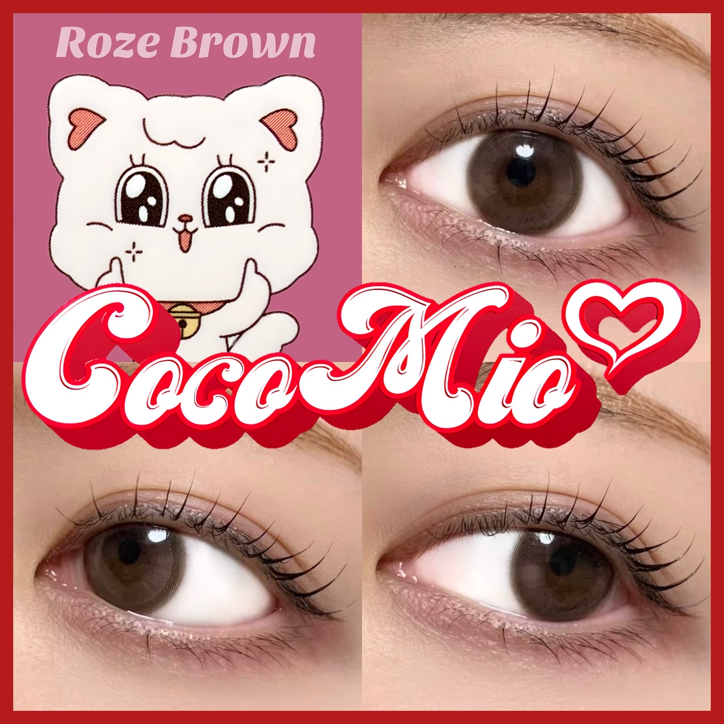 OOHA Coco Mio/OOHA/１ヶ月（１MONTH）カラコンを使ったクチコミ（1枚目）