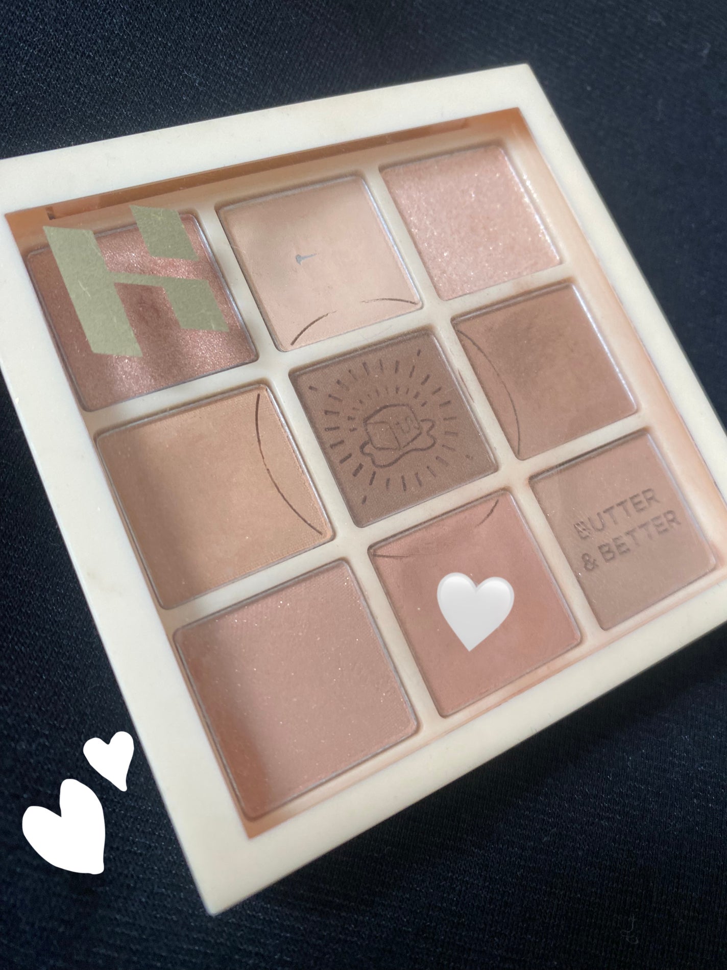 マイフェイブムードアイパレット 9カラー/HOLIKA HOLIKA/アイシャドウパレットを使ったクチコミ(1枚目)