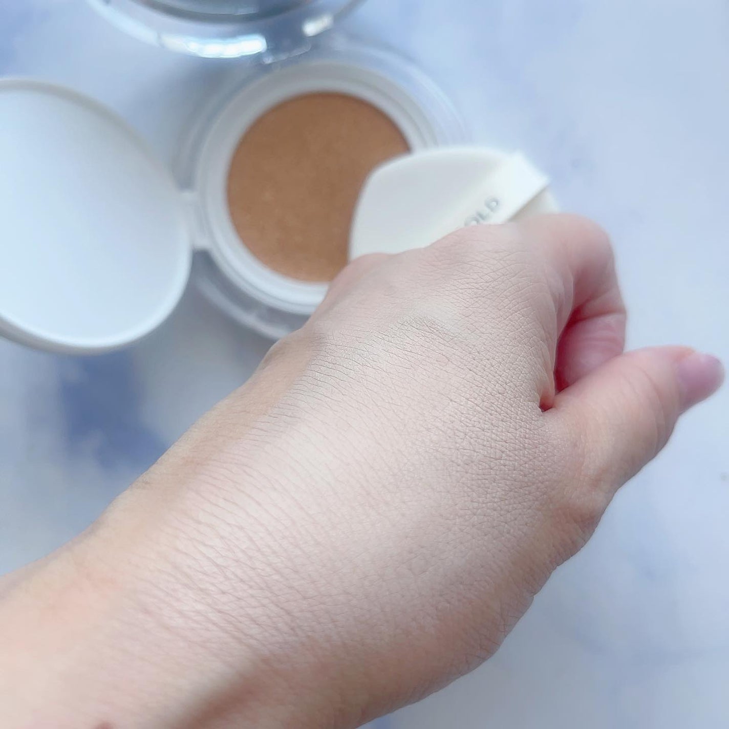 ハートリーフシーンカバークッション/23years old/クッションファンデーションを使ったクチコミ(5枚目)