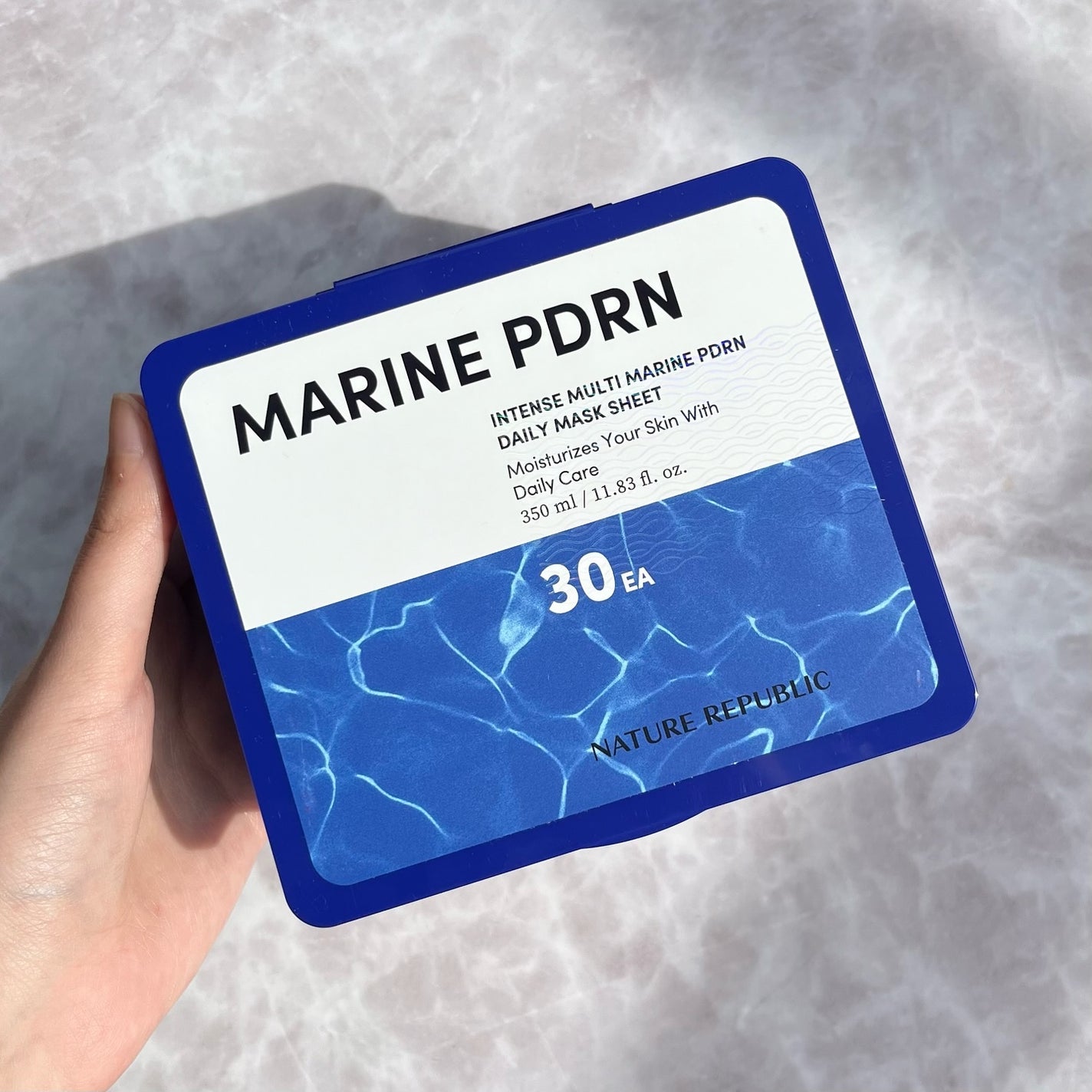 マリンPDRNデイリーシートマスク/ネイチャーリパブリック/シートマスク・パックを使ったクチコミ(1枚目)
