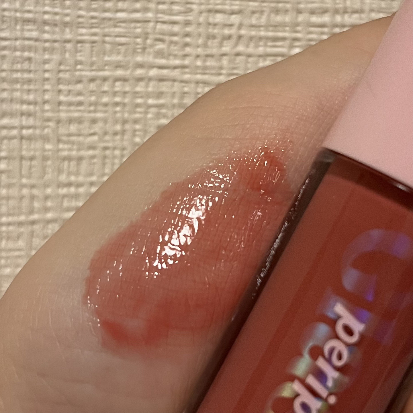 インク グラスティング リップ グロス/PERIPERA/リップグロスを使ったクチコミ（3枚目）