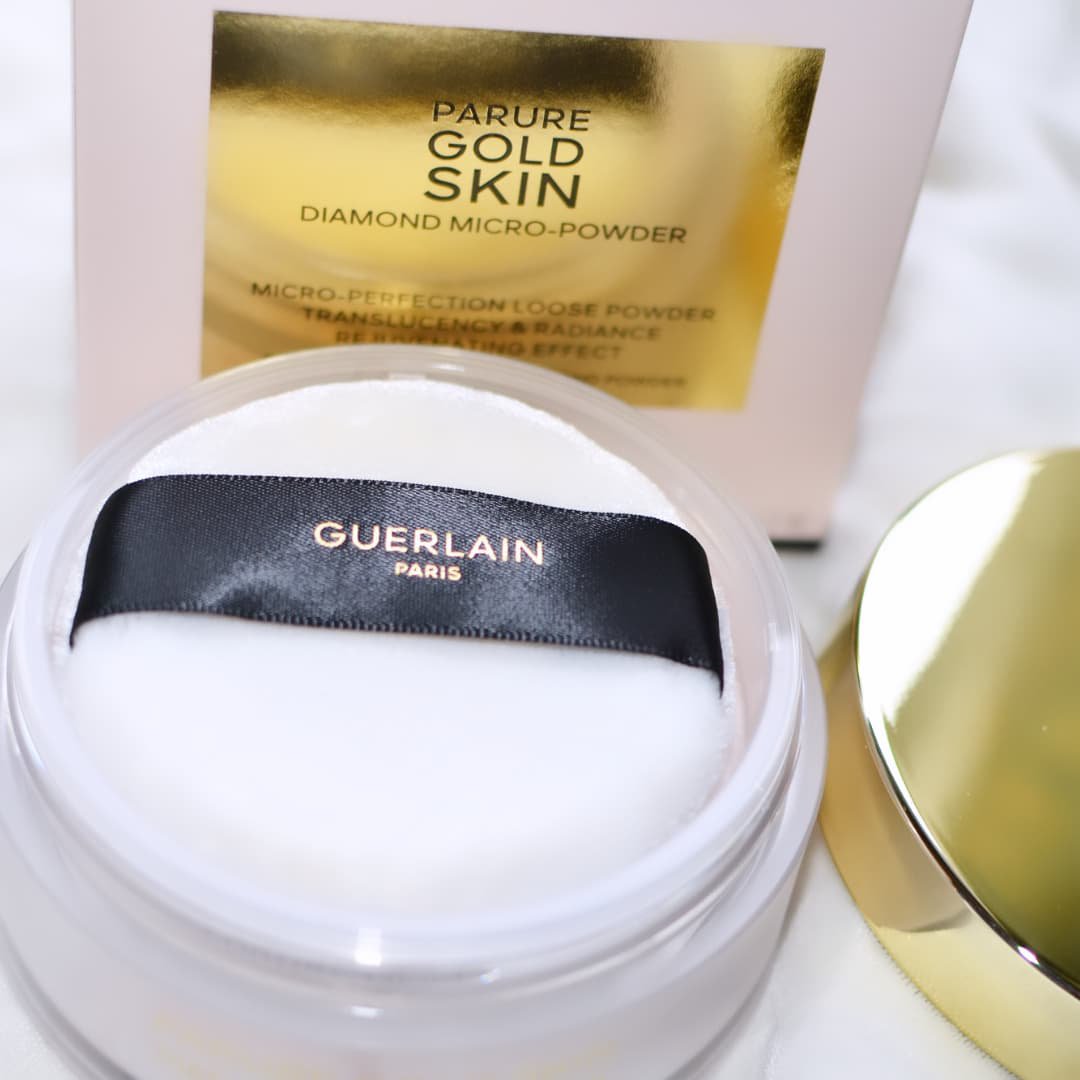パリュール ゴールド スキン D-マイクロパウダー/GUERLAIN/ルースパウダーを使ったクチコミ（2枚目）