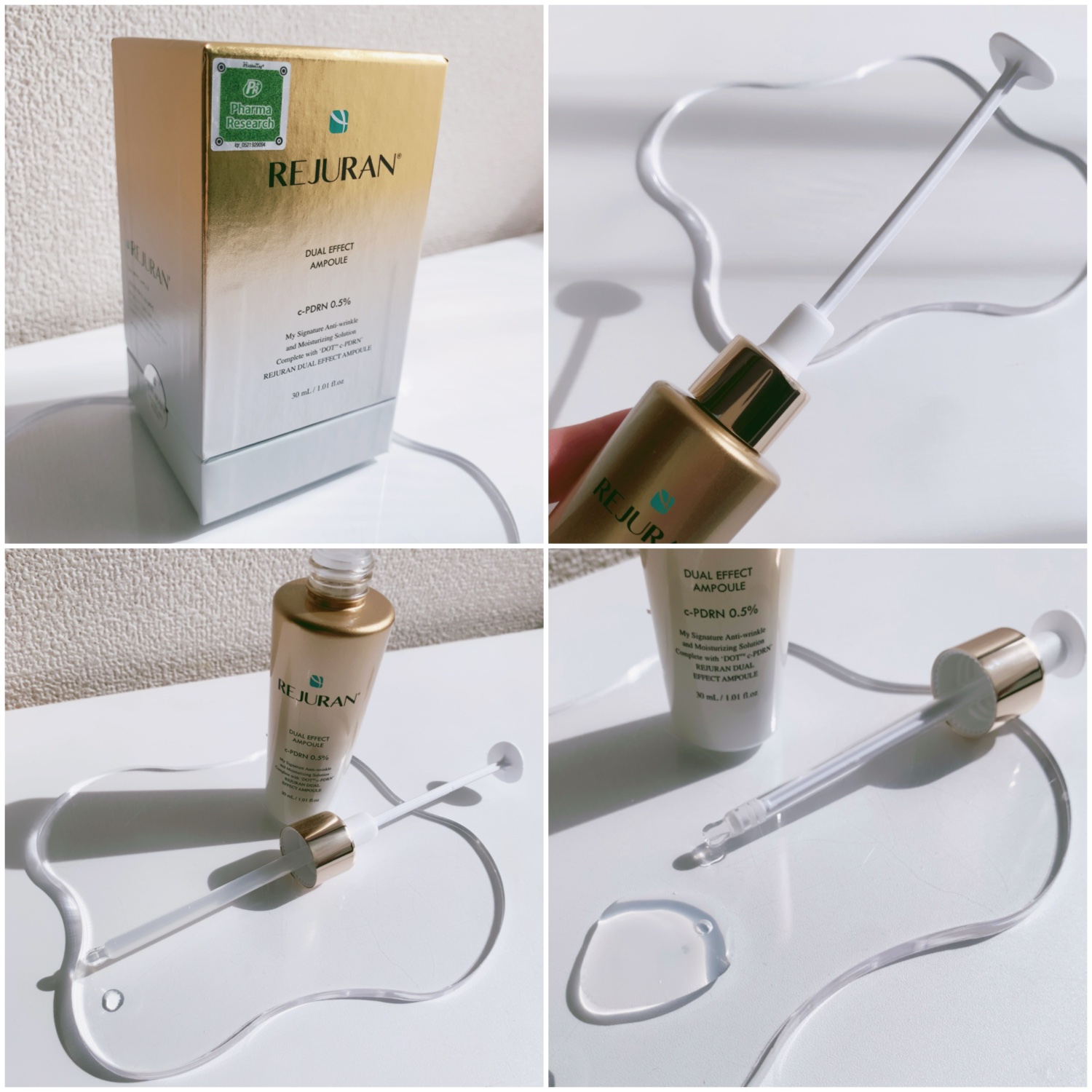 REJURAN デュアル エフェクト アンプル 30mL/REJURAN COSMETICS/美容液を使ったクチコミ（3枚目）