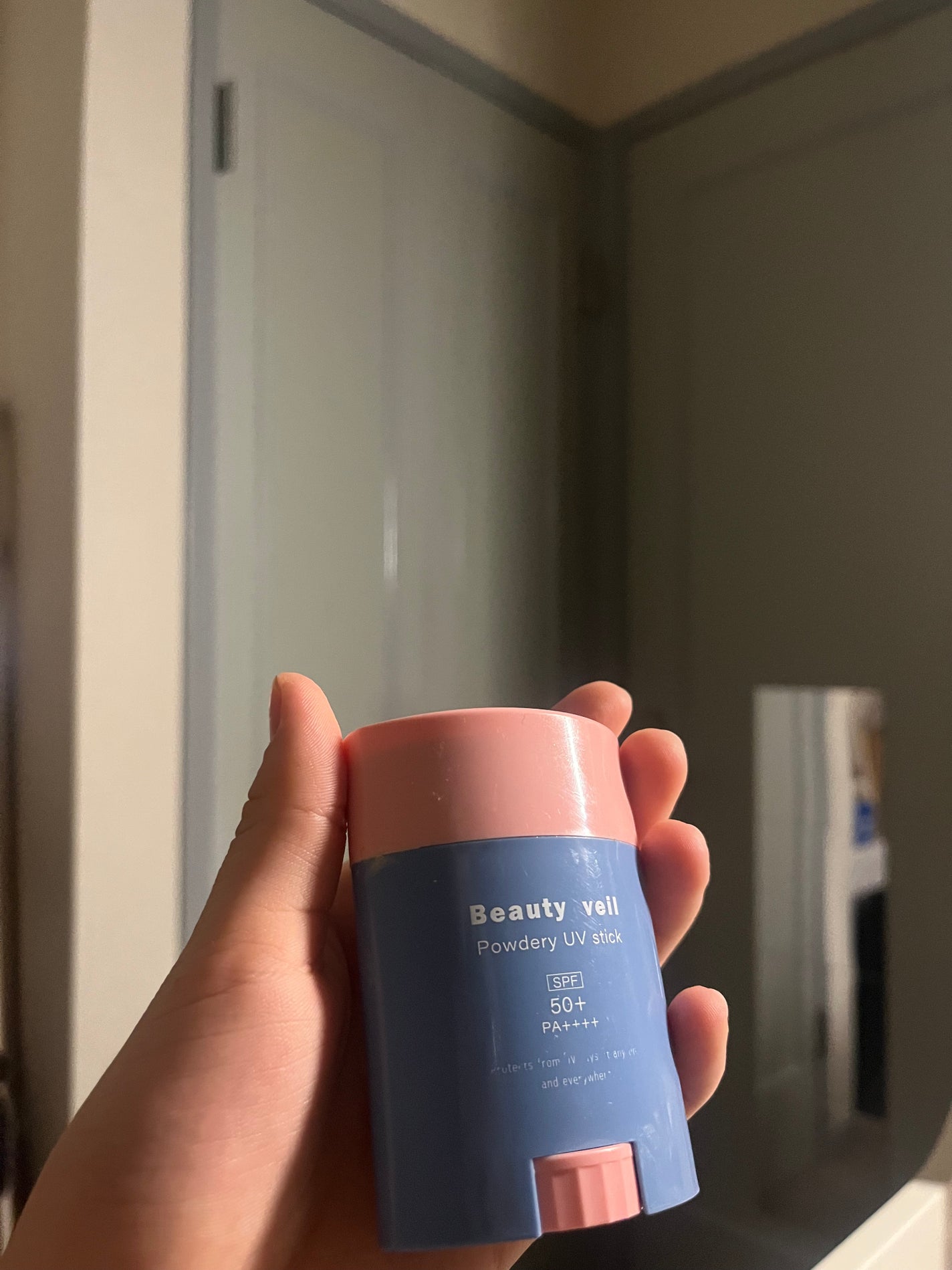 パウダリーUVスティック/Beauty veil/日焼け止めスティックを使ったクチコミ(1枚目)