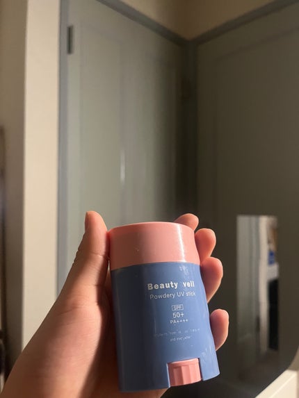 パウダリーUVスティック/Beauty veil/日焼け止めスティックを使ったクチコミ(1枚目)