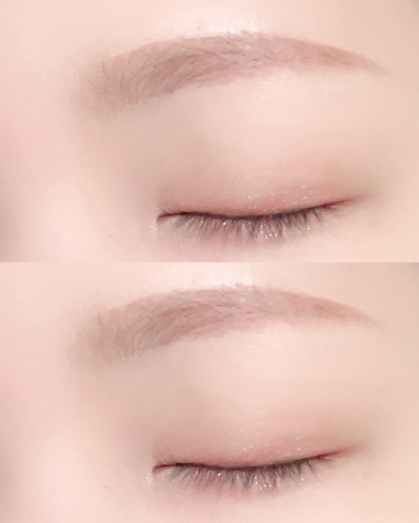 インスパイアスキニーブロウカラ/mude/眉マスカラを使ったクチコミ(3枚目)