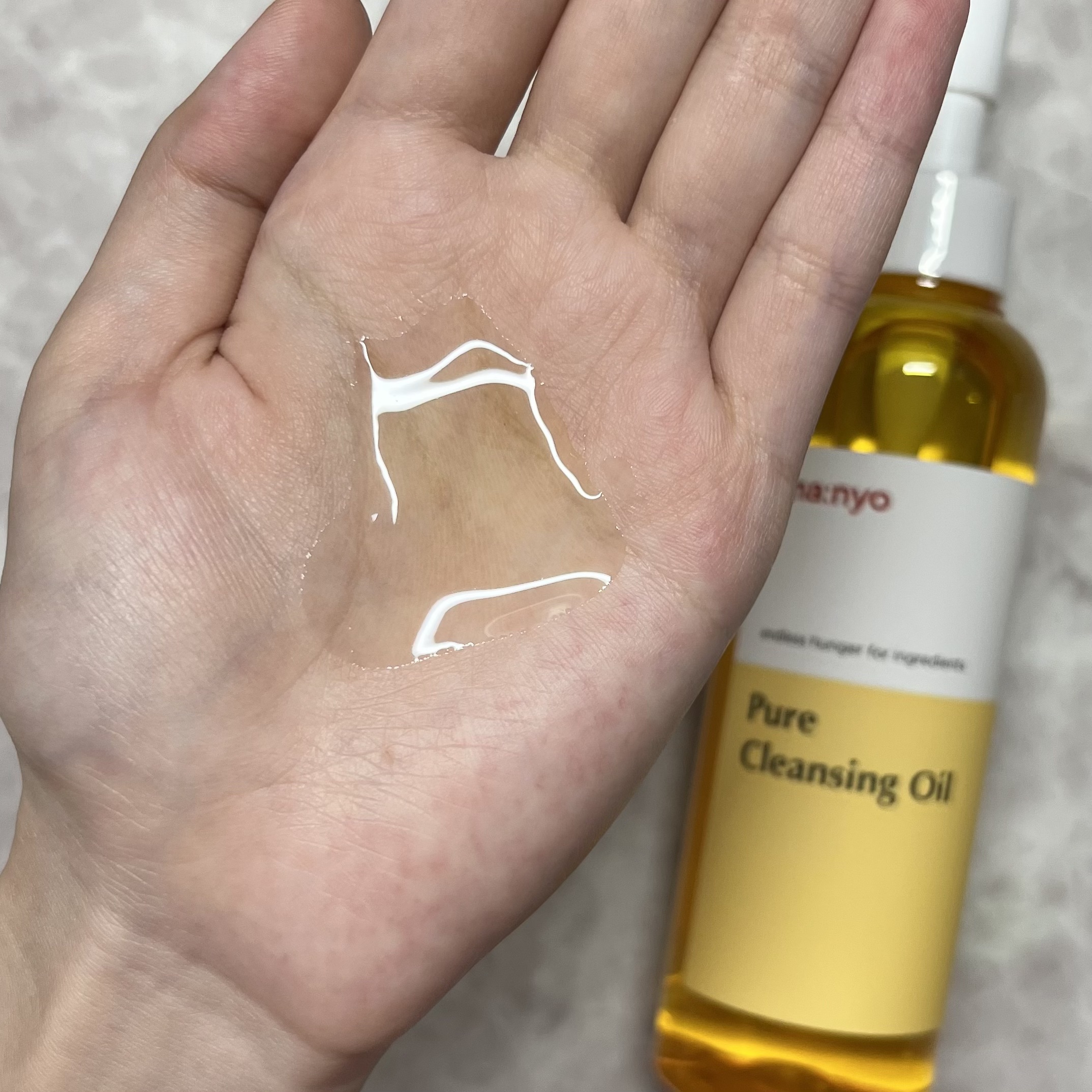 ピュア クレンジング オイル/manyo/オイルクレンジングを使ったクチコミ（2枚目）