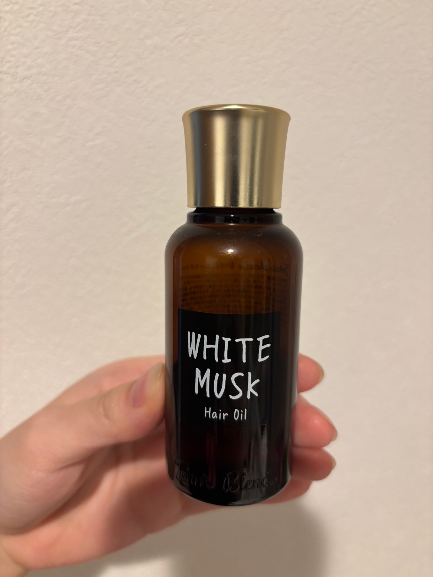 ホワイトムスク ヘアオイル/John's Blend/ヘアオイルを使ったクチコミ(2枚目)