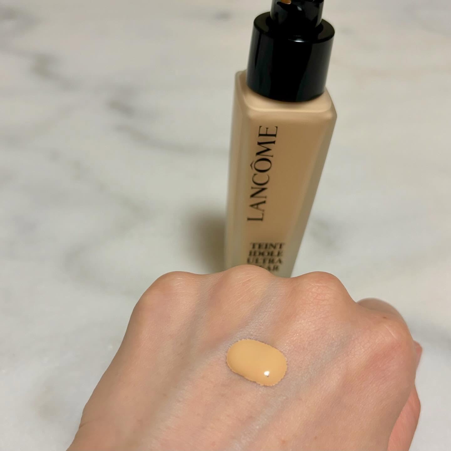 タンイドル ウルトラ ウェア リキッド N/LANCOME/リキッドファンデーションを使ったクチコミ（3枚目）