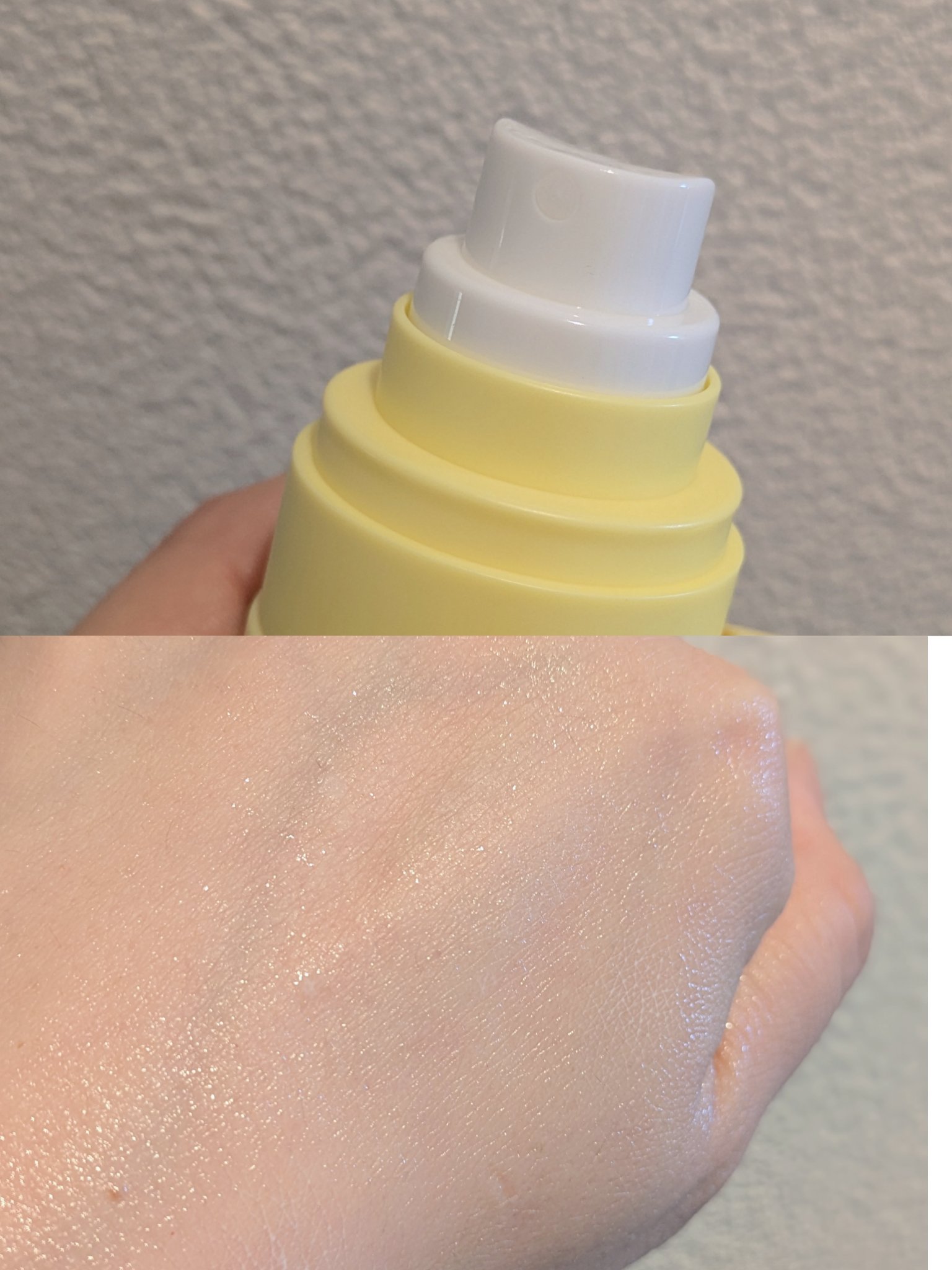 カラーフードシリーズ イエローUVサンプロテクトミスト SPF50+ PA+++/Tovegan/日焼け止めミスト・スプレーを使ったクチコミ（2枚目）