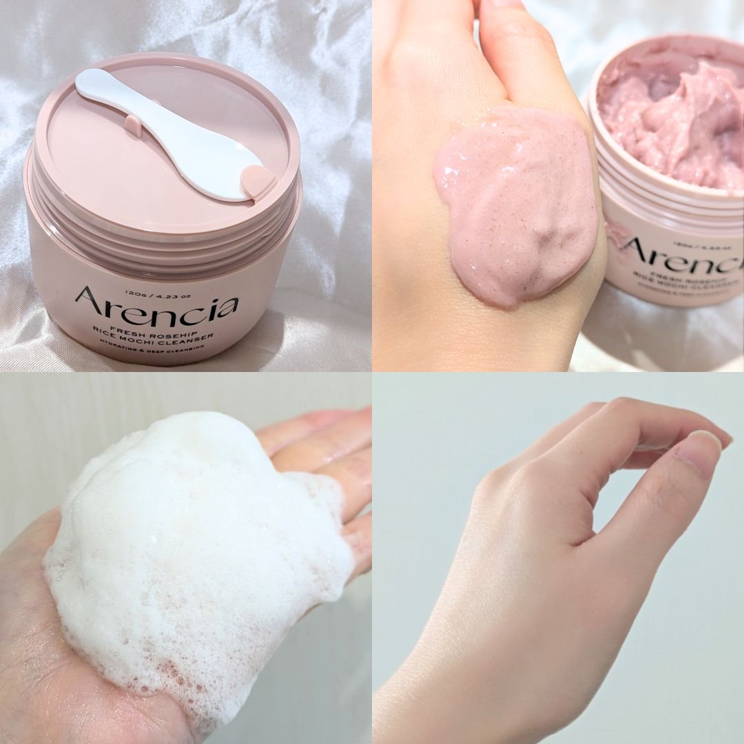 アレンシアフレッシュもちソープ「ロイヤルローズヒップ」/アレンシア/その他洗顔料を使ったクチコミ（2枚目）