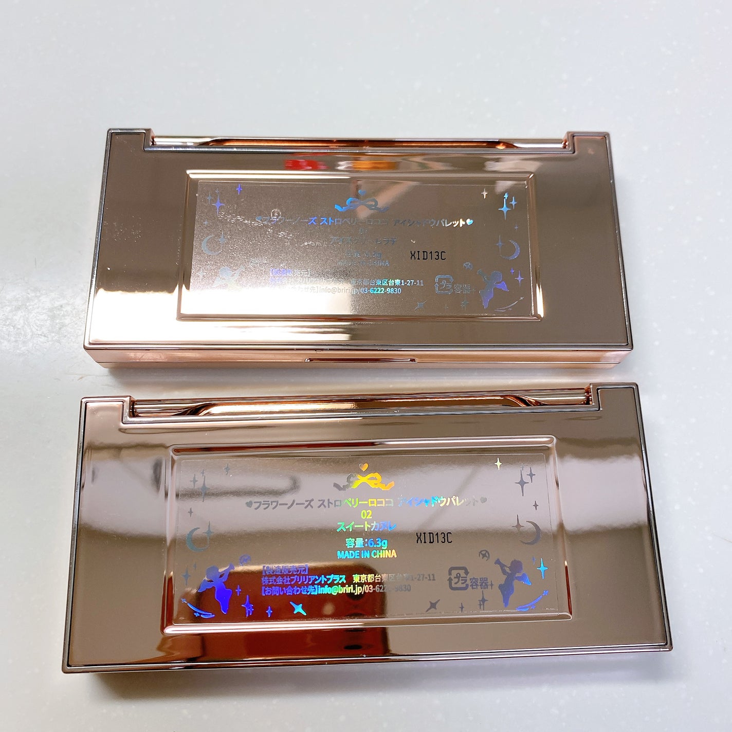 ストロベリーロココ アイシャドウパレット/FlowerKnows/アイシャドウパレットを使ったクチコミ(3枚目)