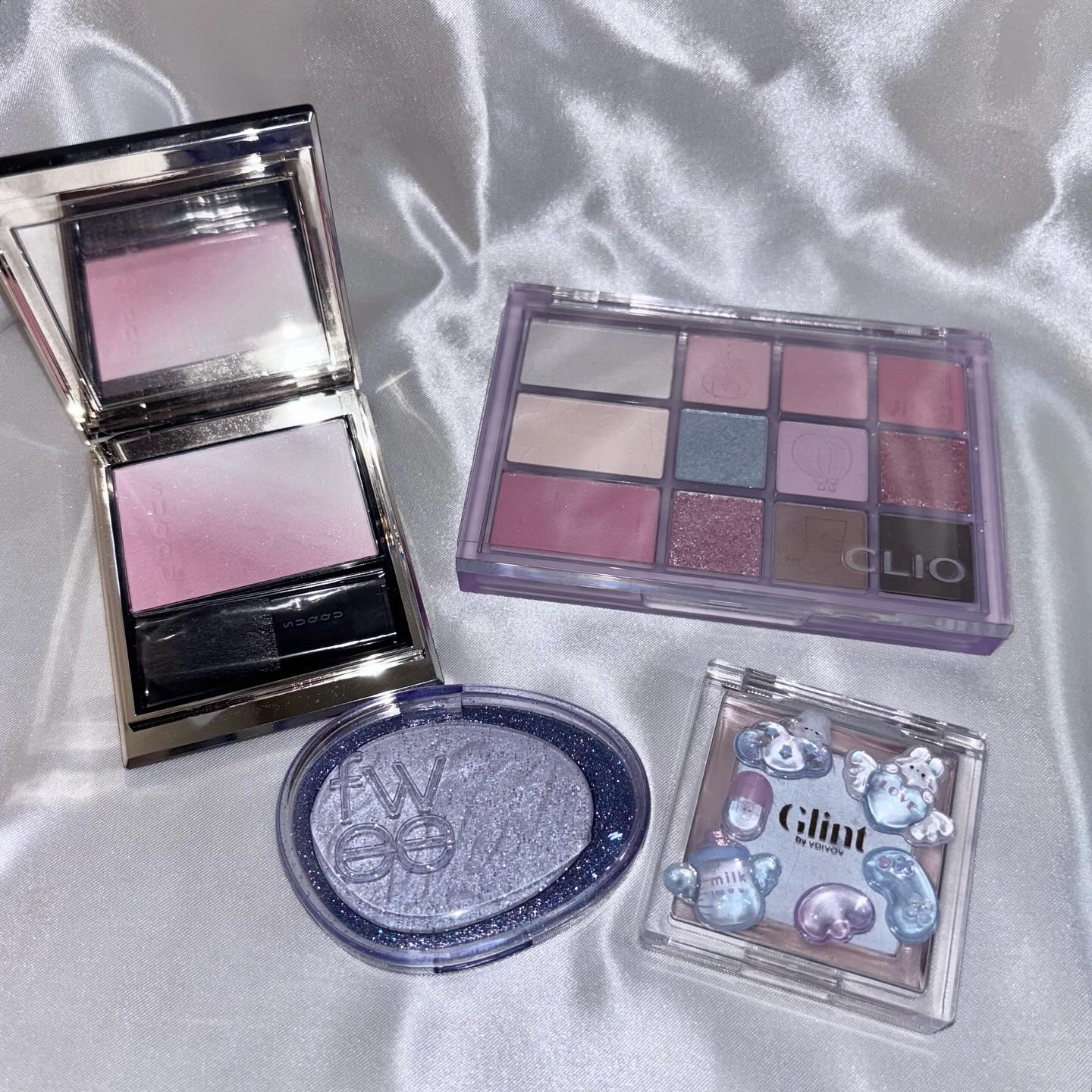 シェード アンド シャドウ パレット/CLIO/アイシャドウパレットを使ったクチコミ（2枚目）