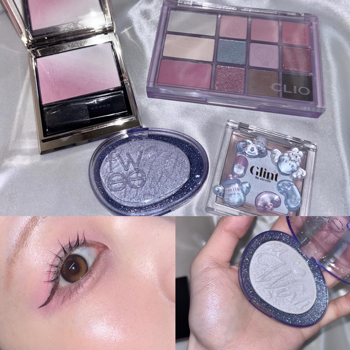 シェード アンド シャドウ パレット/CLIO/アイシャドウパレットを使ったクチコミ（1枚目）