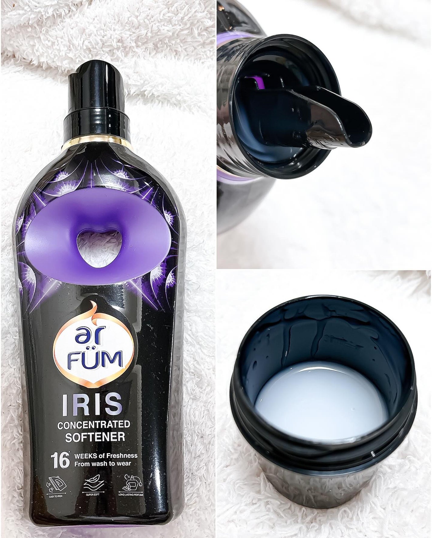 BLACK LABEL ロマンティック アイリス バニラ&カカオの優しい香り/arFUM/柔軟剤を使ったクチコミ(5枚目)