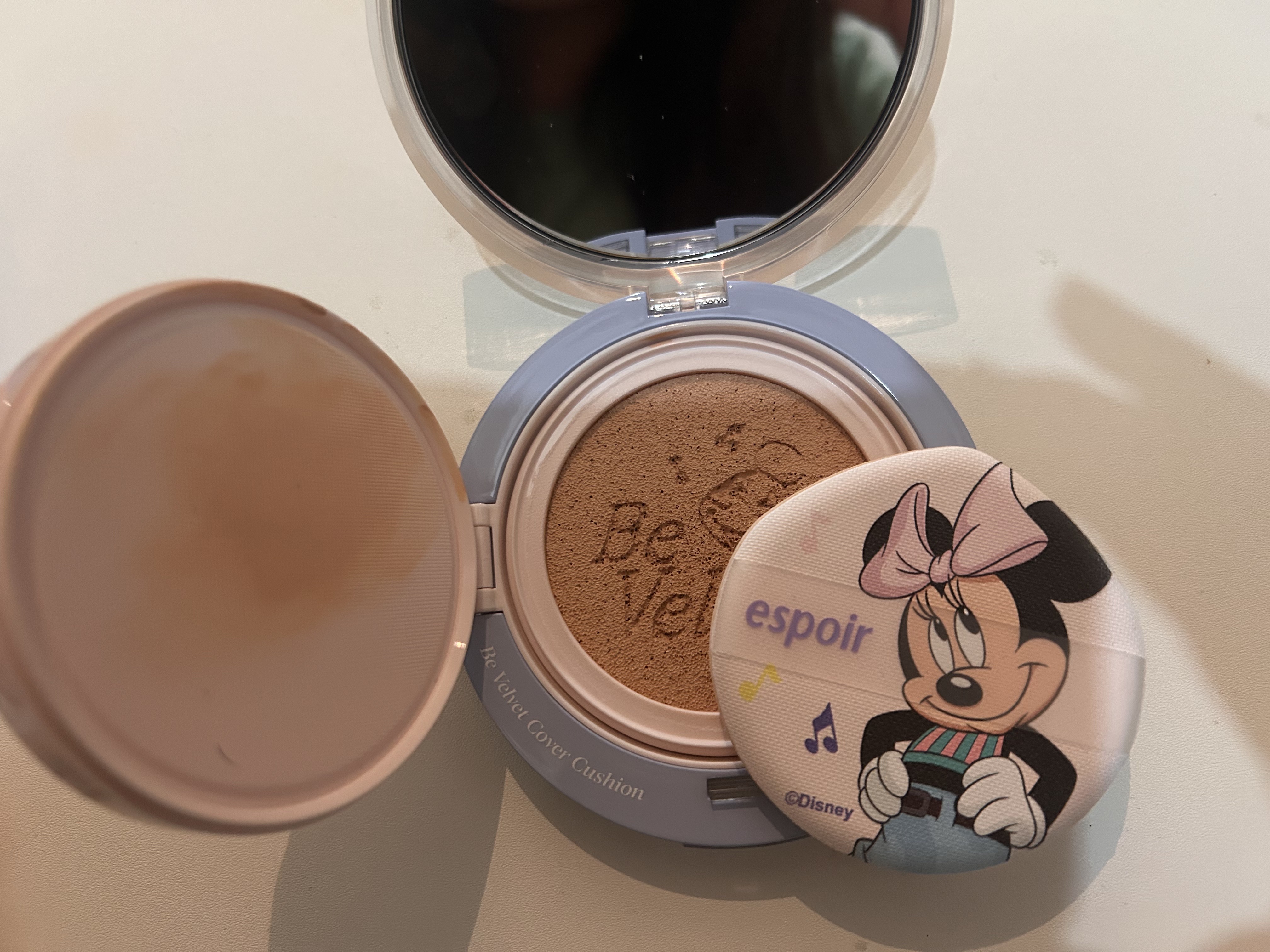 ビーベルベットカバークッション/espoir/クッションファンデーションを使ったクチコミ（3枚目）