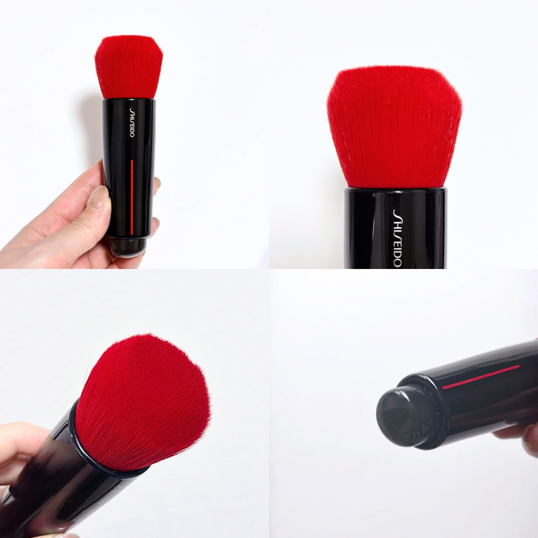 DAIYA FUDE フェイス デュオ/SHISEIDO/メイクブラシを使ったクチコミ（2枚目）