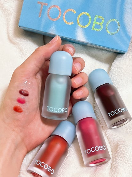 ジューシーベリープランピングリップオイル/TOCOBO/リップグロスを使ったクチコミ(6枚目)