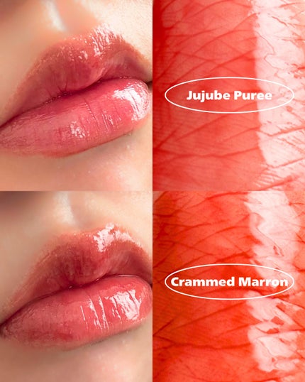 ジューシーデューイグロウティント/dasique/リップティントを使ったクチコミ(5枚目)