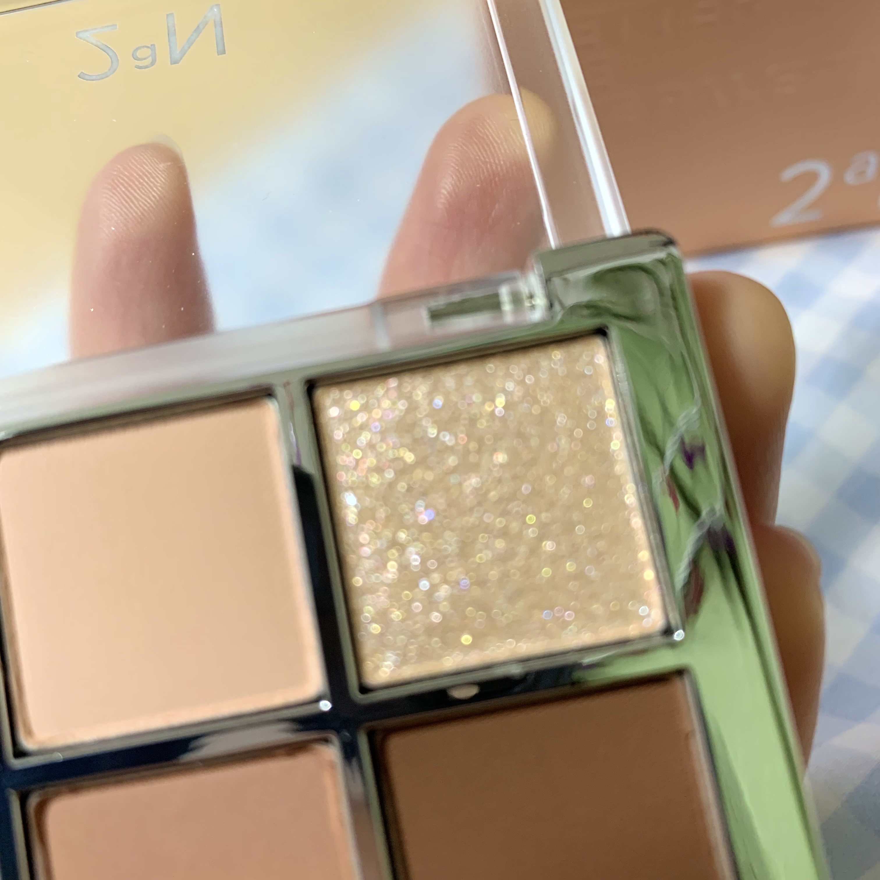 ベターミーアイパレット 01 サンリット/2aN/マルチパレットを使ったクチコミ（2枚目）