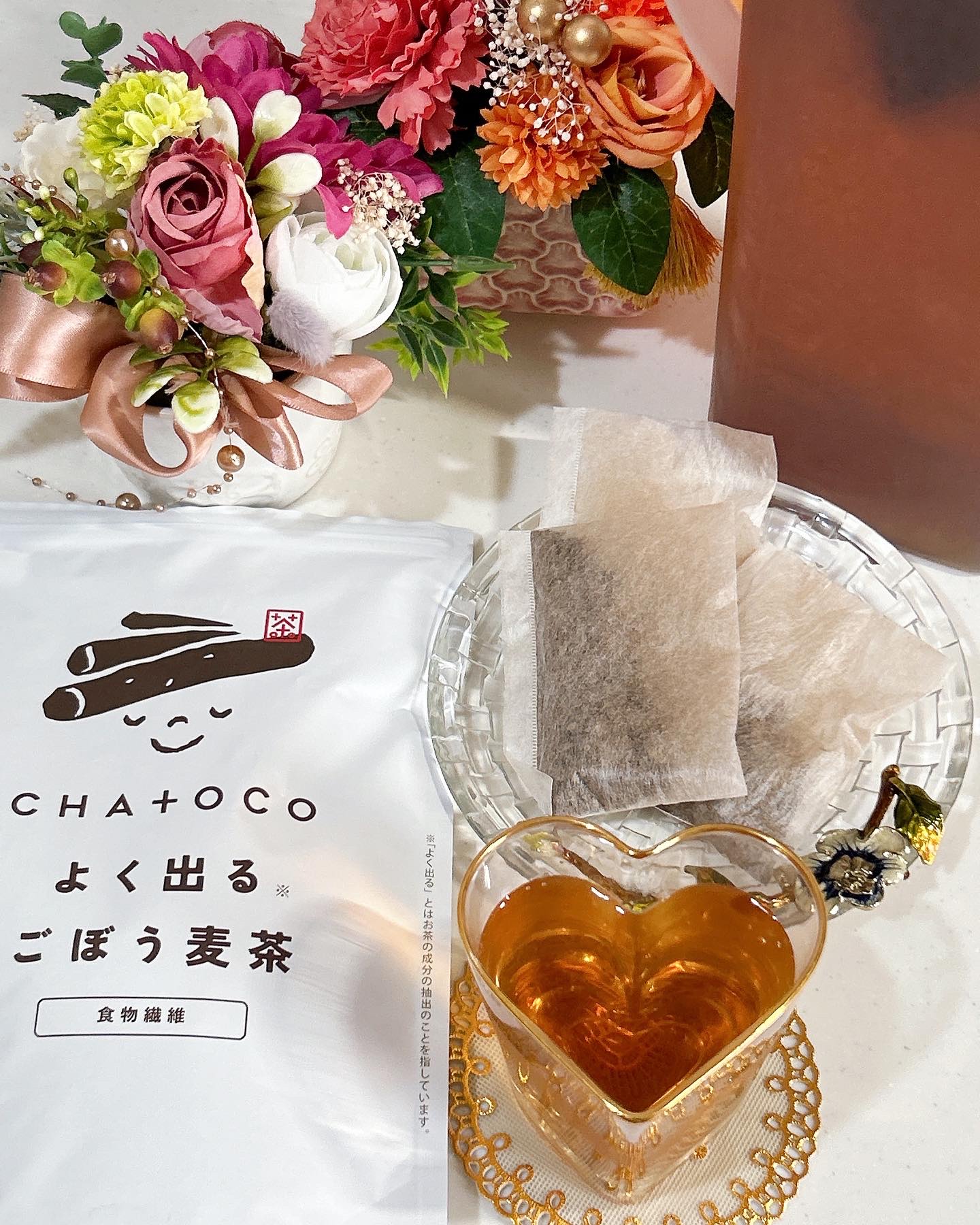 よく出るごぼう麦茶/ティーライフ/その他ドリンクを使ったクチコミ（1枚目）