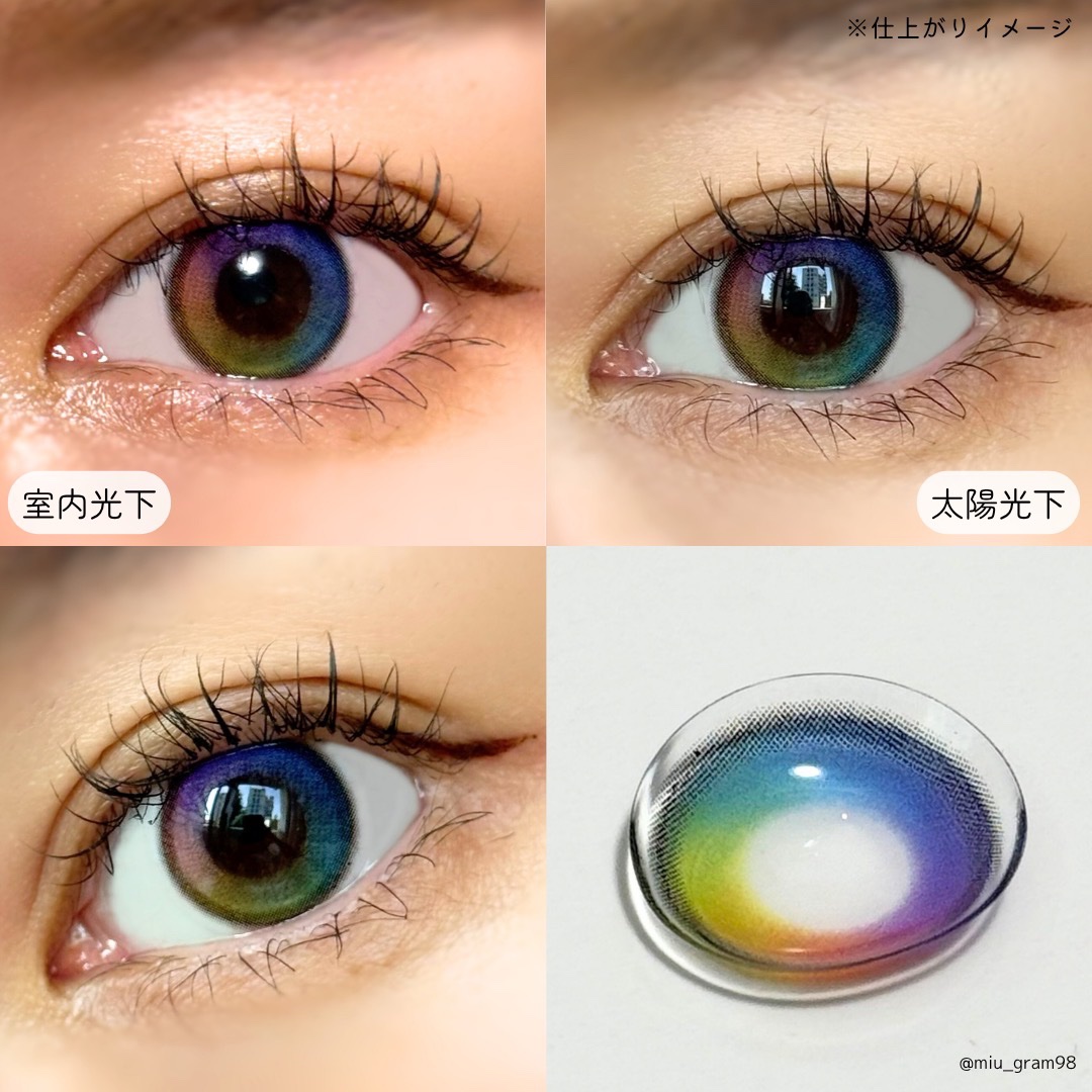 Lollipop/MIMIC LENS/１ヶ月（１MONTH）カラコンを使ったクチコミ（3枚目）