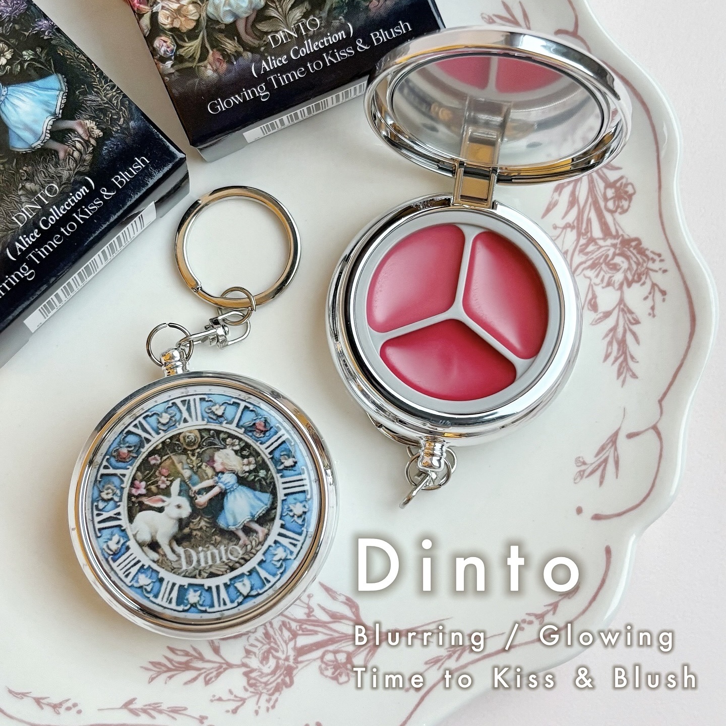 グローイングタイムトゥーキスアンドブラッシュ/Dinto/口紅を使ったクチコミ（1枚目）