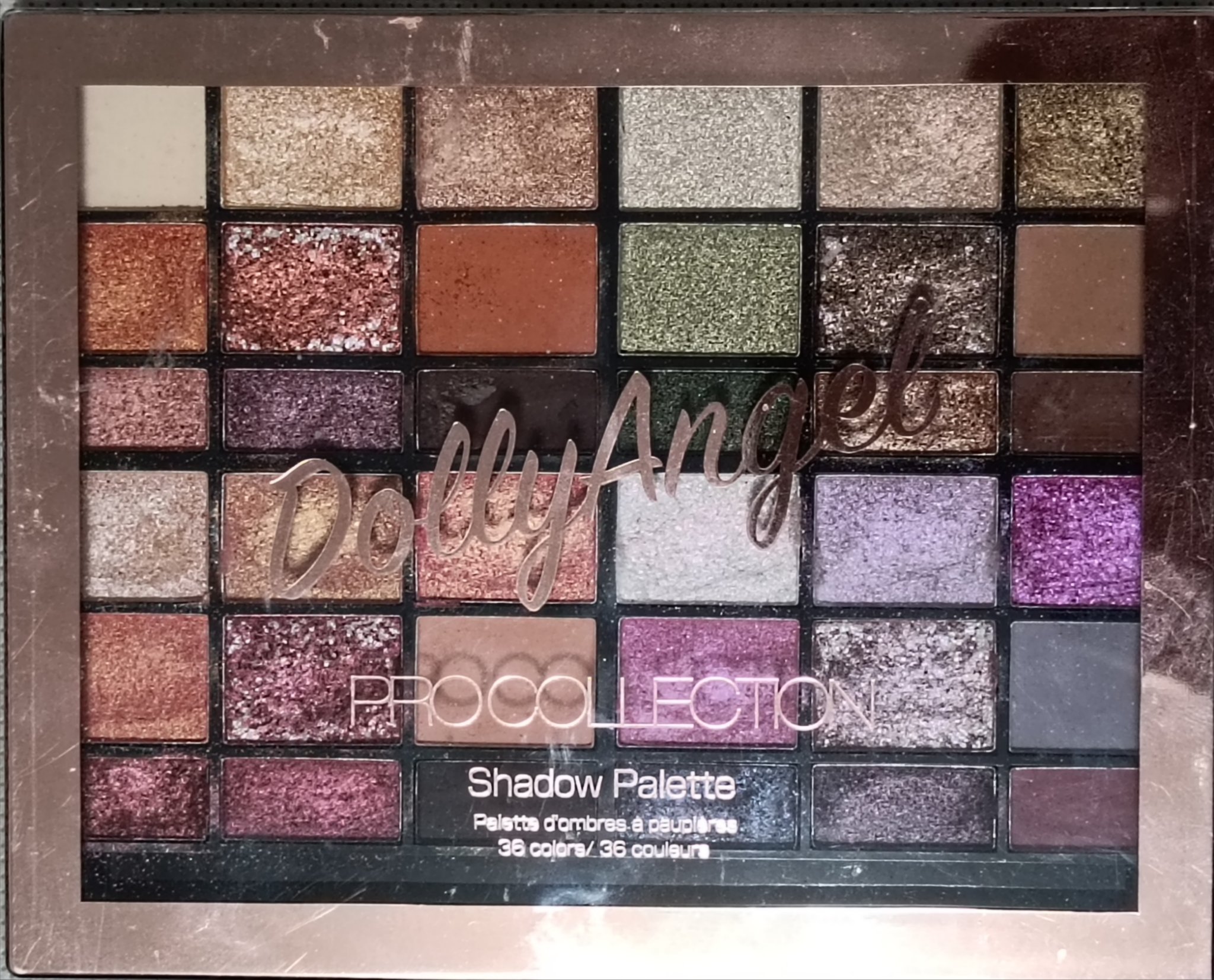 プロコレクション36カラー/Dolly Angel/アイシャドウパレットを使ったクチコミ（2枚目）