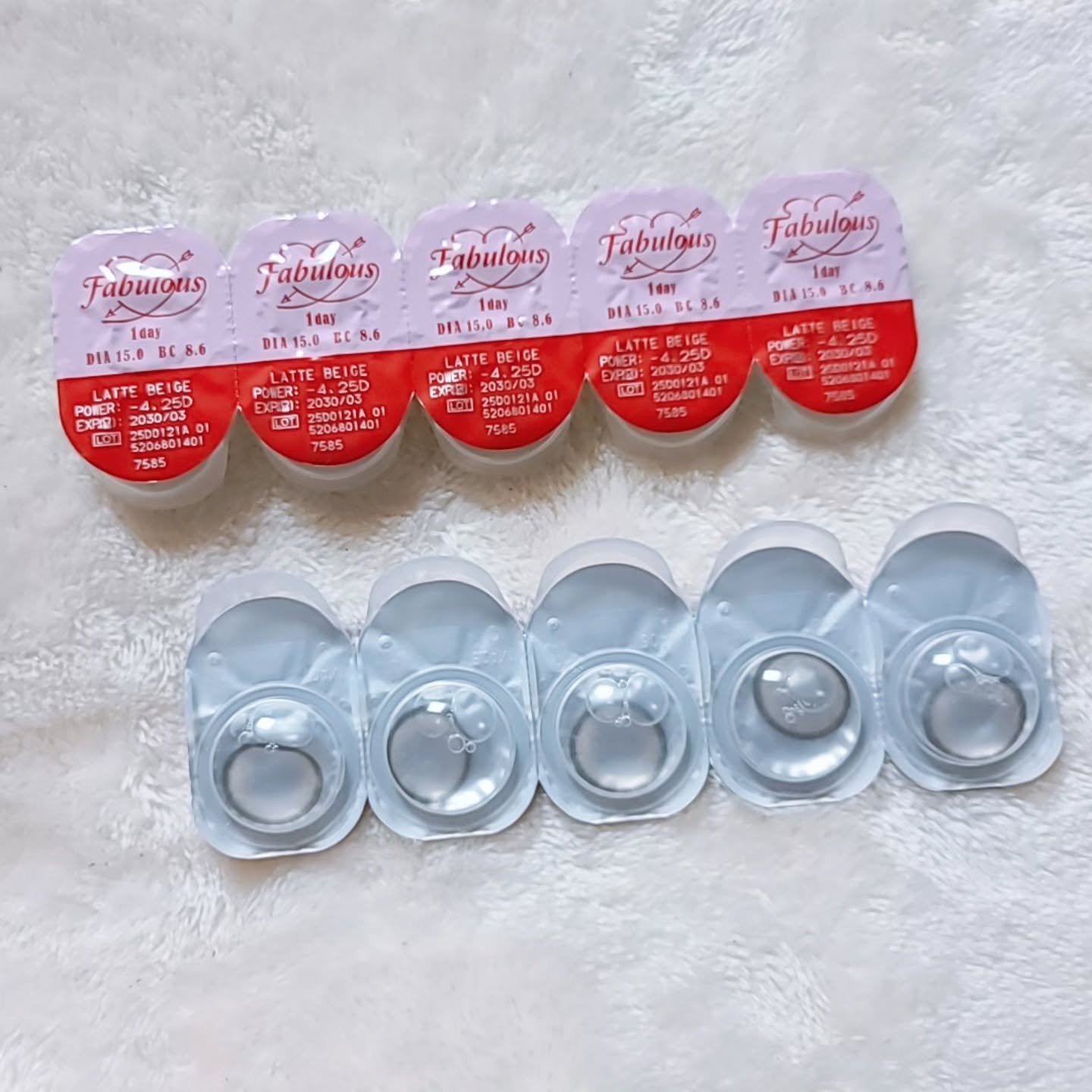 Fabulous(ファビュラス）1month/FABUROUS/カラーコンタクトレンズを使ったクチコミ（3枚目）