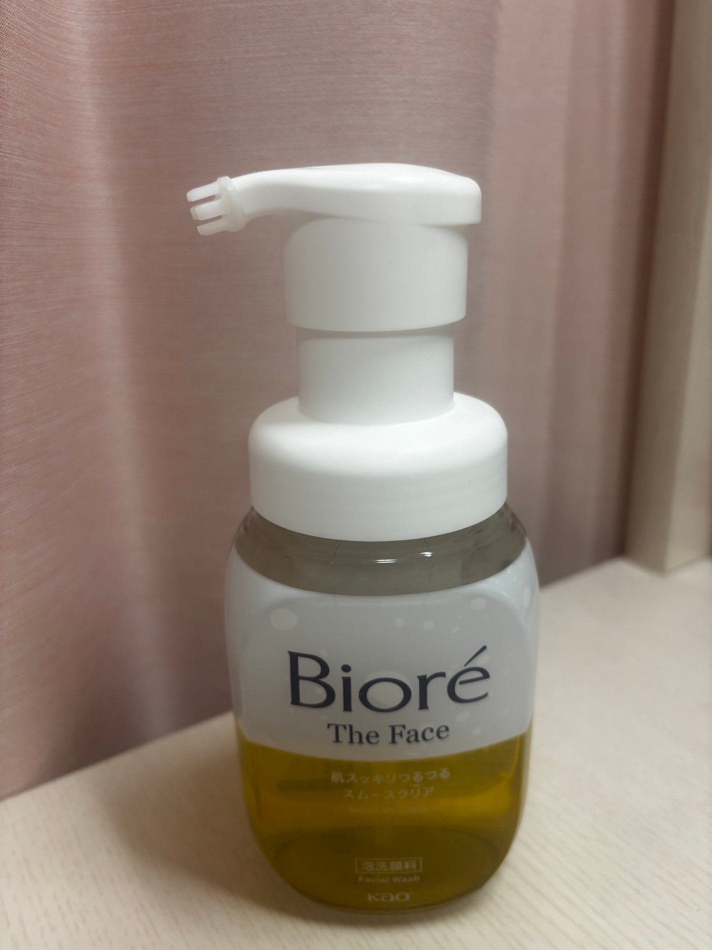 ビオレ ザフェイス 泡洗顔料 スムースクリア/ビオレ/泡洗顔を使ったクチコミ(1枚目)