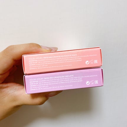 ティンテッドミルククリームブラッシュ /HOLIKA HOLIKA/ジェル・クリームチークを使ったクチコミ(8枚目)