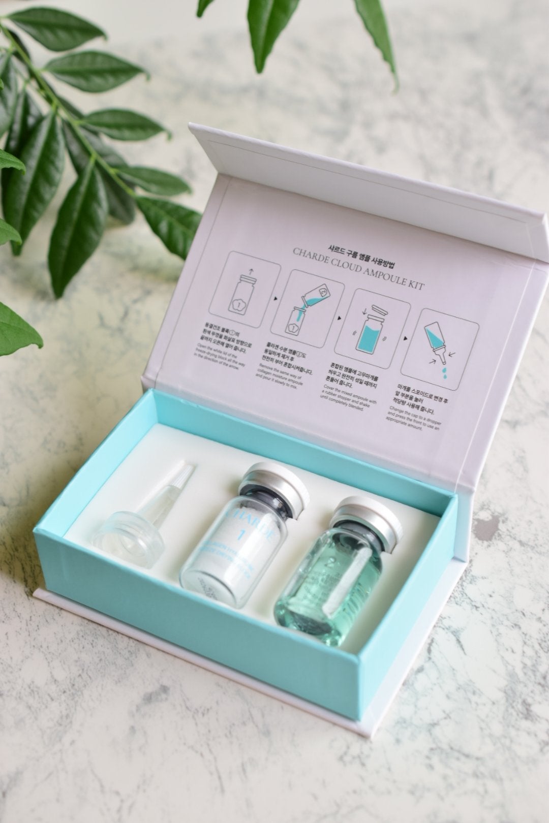 クラウドアンプル 1week キット/CHARDE/美容液を使ったクチコミ(2枚目)