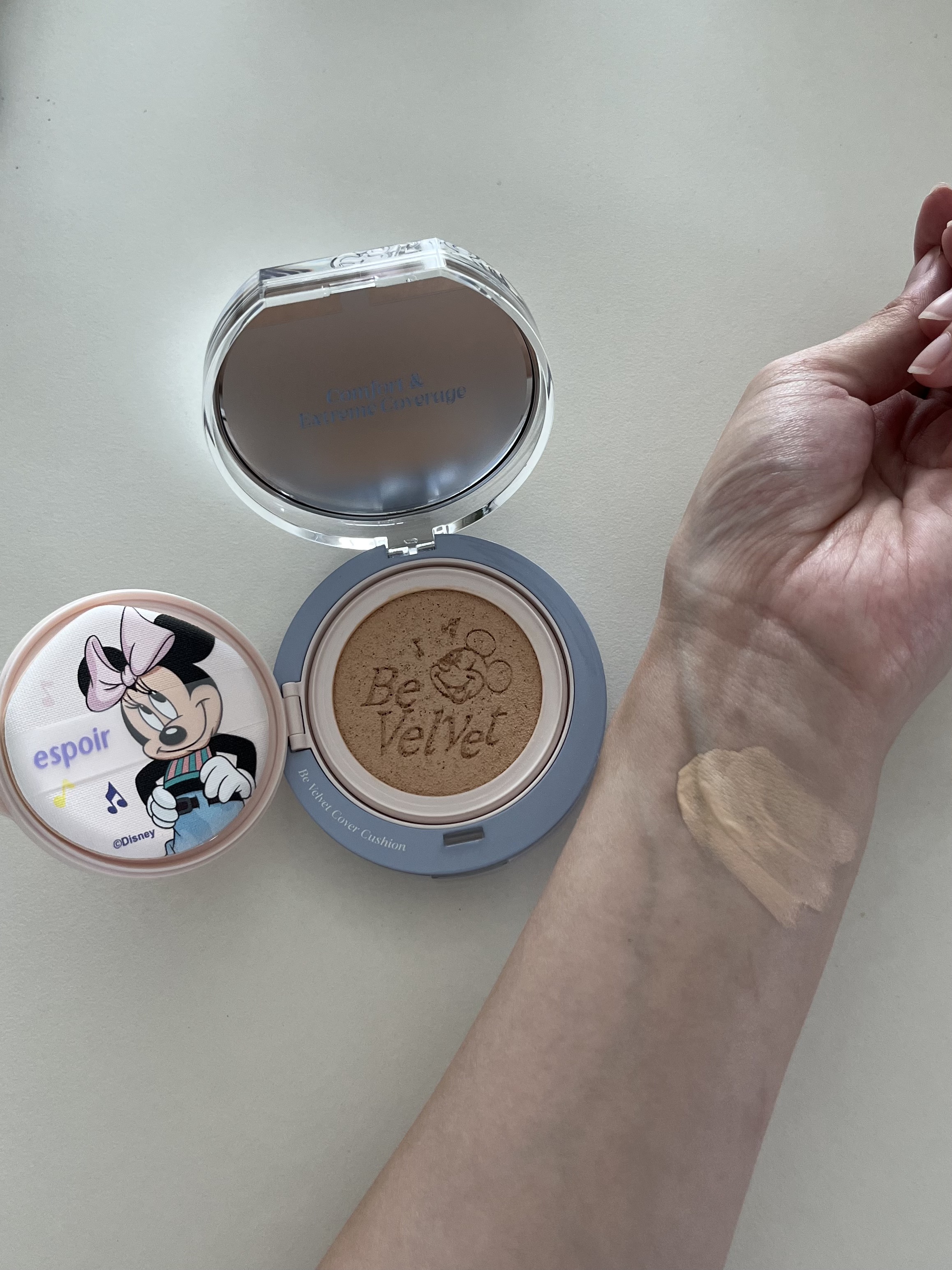 ビーベルベットカバークッション/espoir/クッションファンデーションを使ったクチコミ（3枚目）