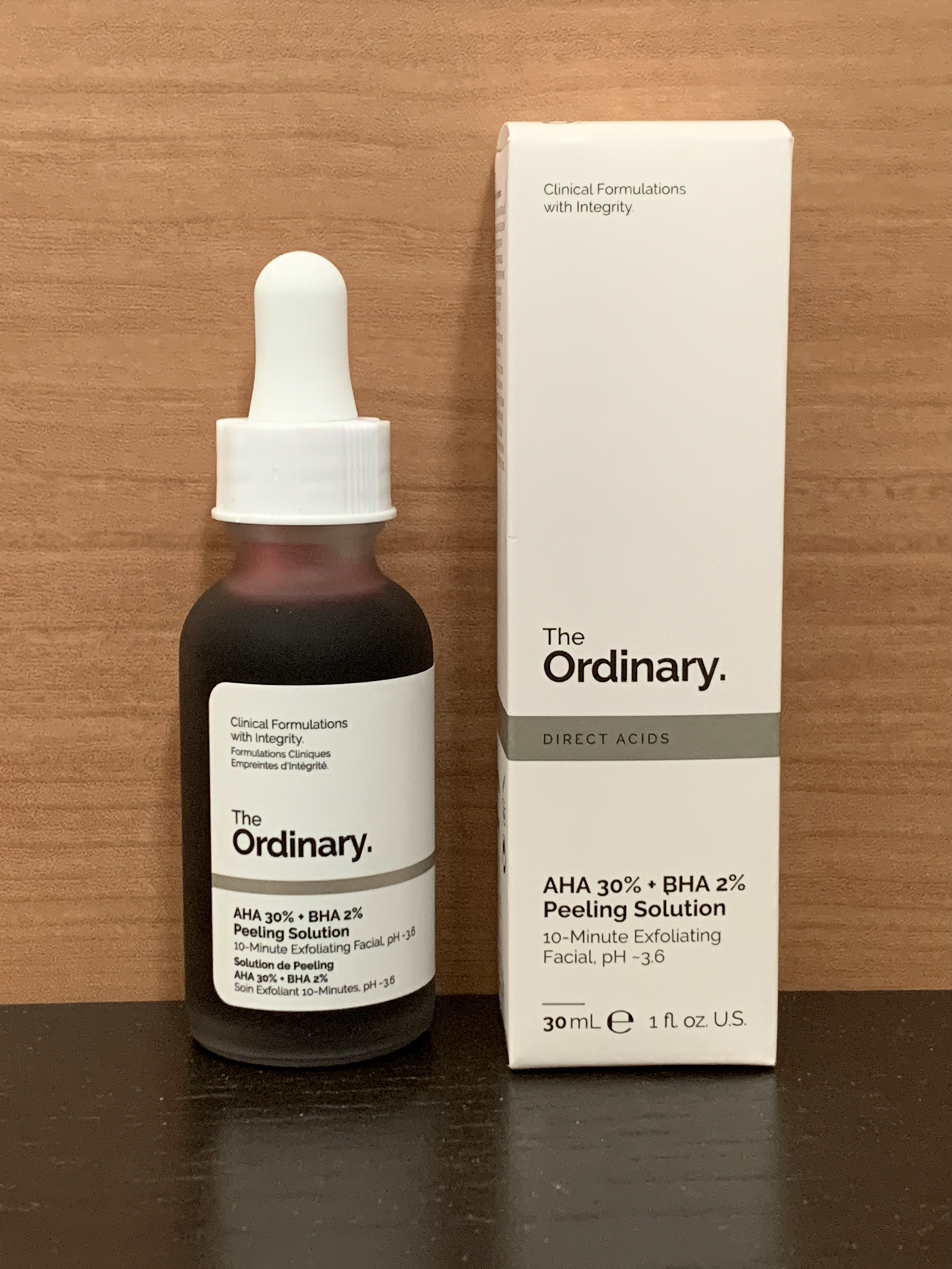 AHA 30% + BHA 2% Peeling Solution/The Ordinary/ピーリングを使ったクチコミ（1枚目）