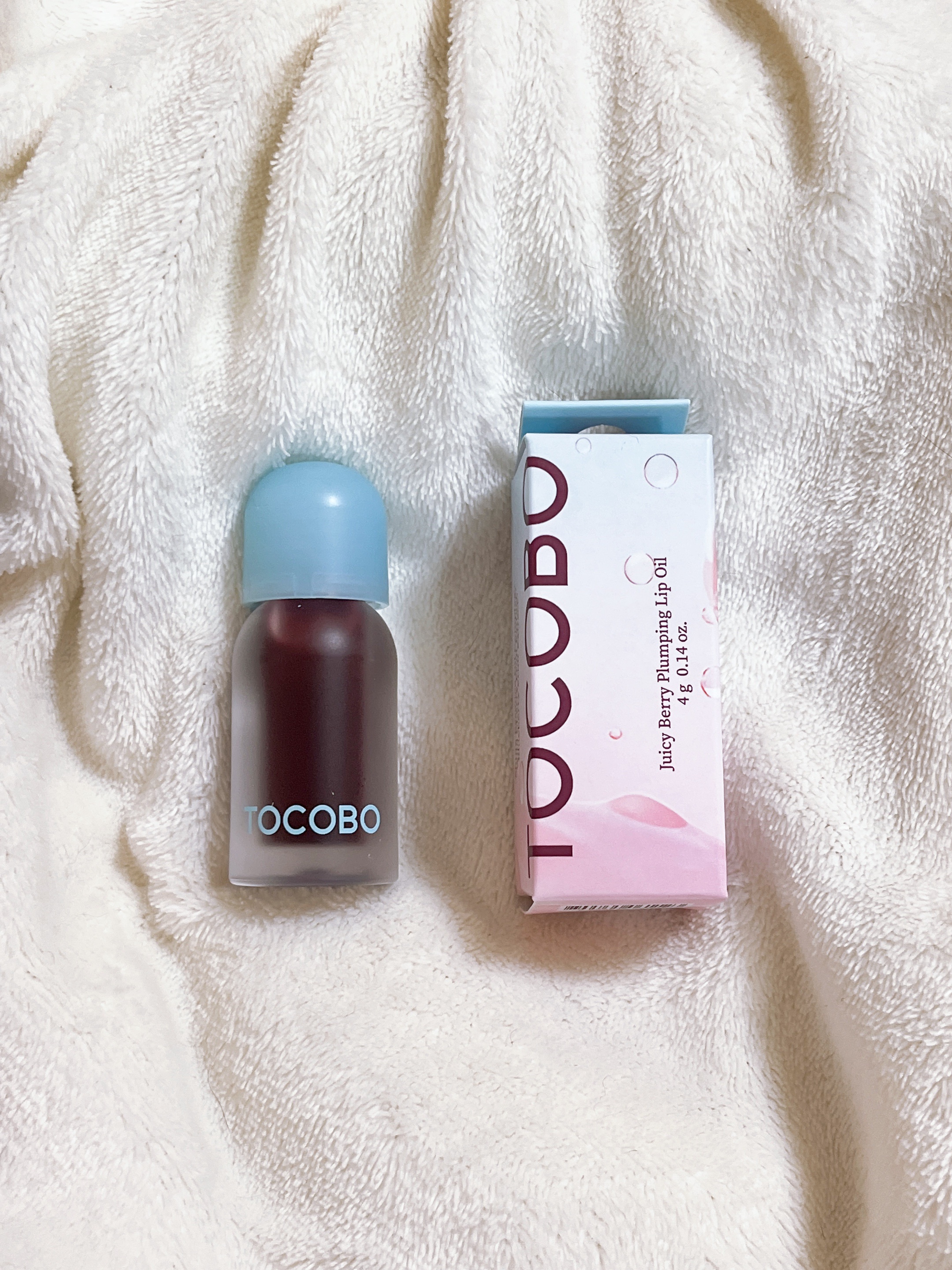 ジューシーベリープランピングリップオイル/TOCOBO/リップグロスを使ったクチコミ（3枚目）