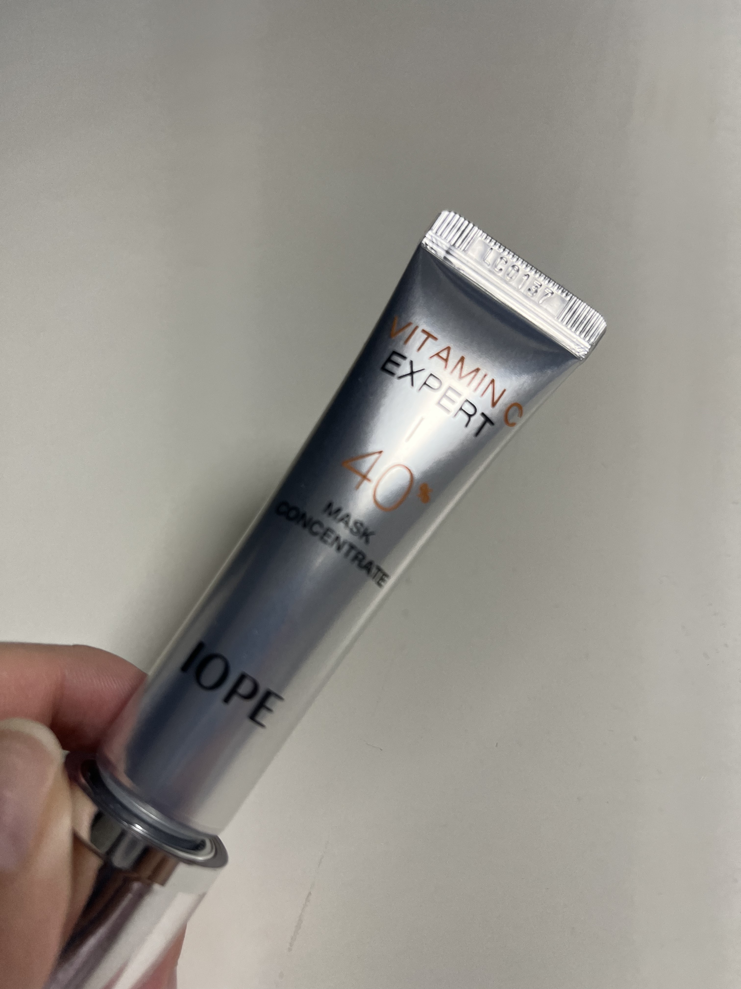 ビタミンC エキスパート40% マスクコンセントレート/IOPE/フェイスクリームを使ったクチコミ（1枚目）