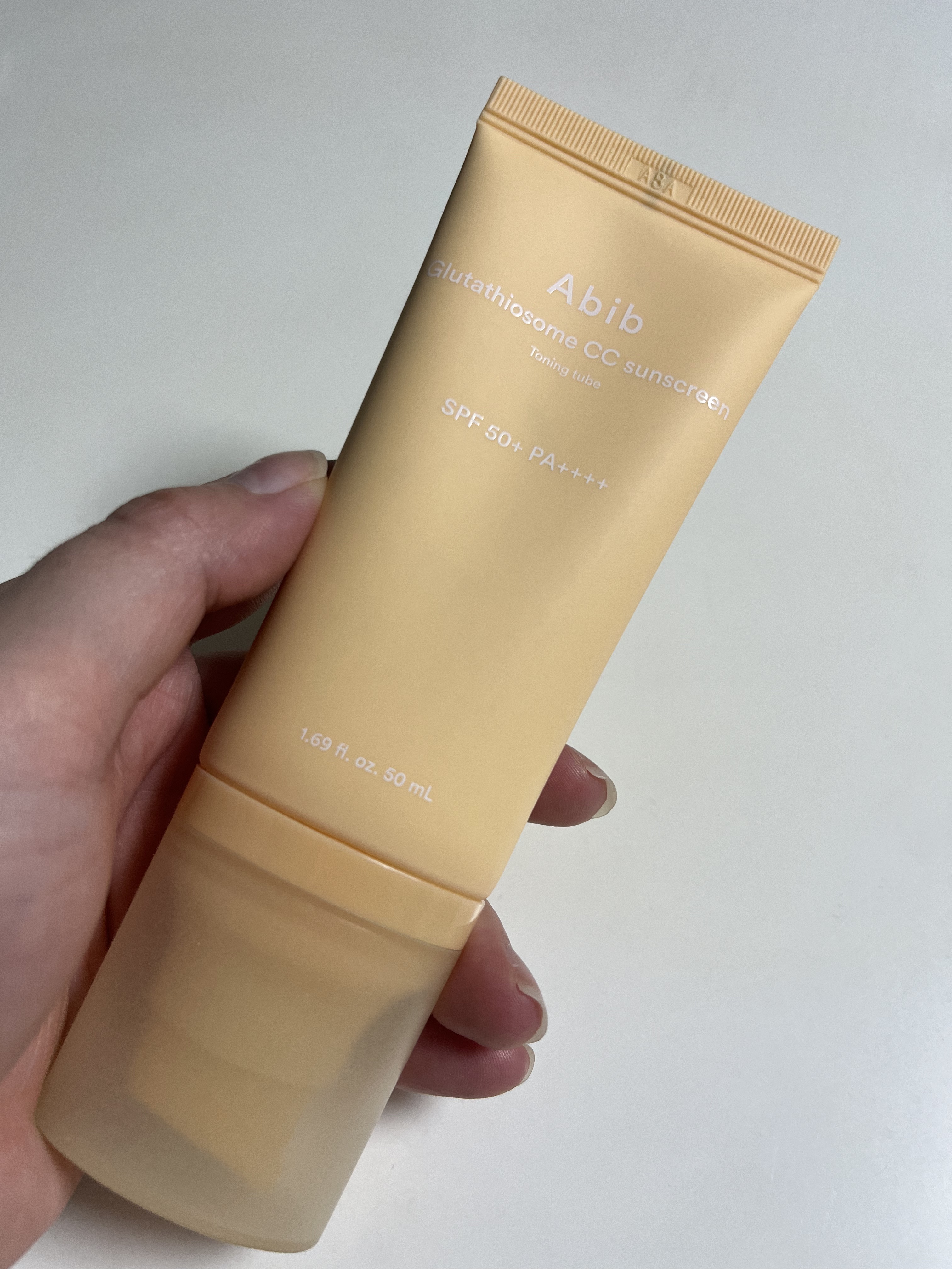 グルタチオンソームCCサンクリームトーニングチューブ/Abib /CCクリームを使ったクチコミ（1枚目）