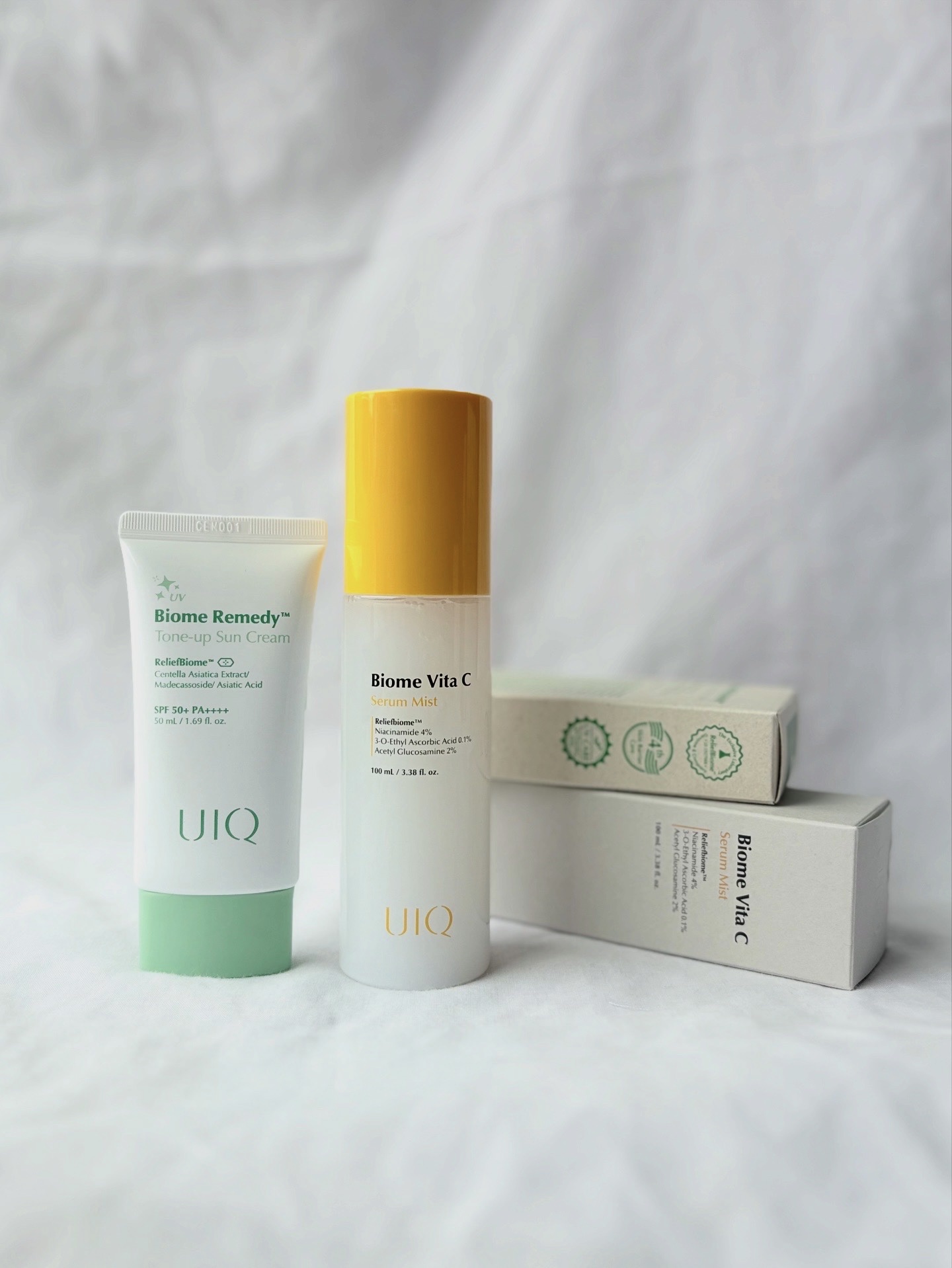 バイオームビタＣセラムミスト/UIQ/ミスト状化粧水を使ったクチコミ（1枚目）