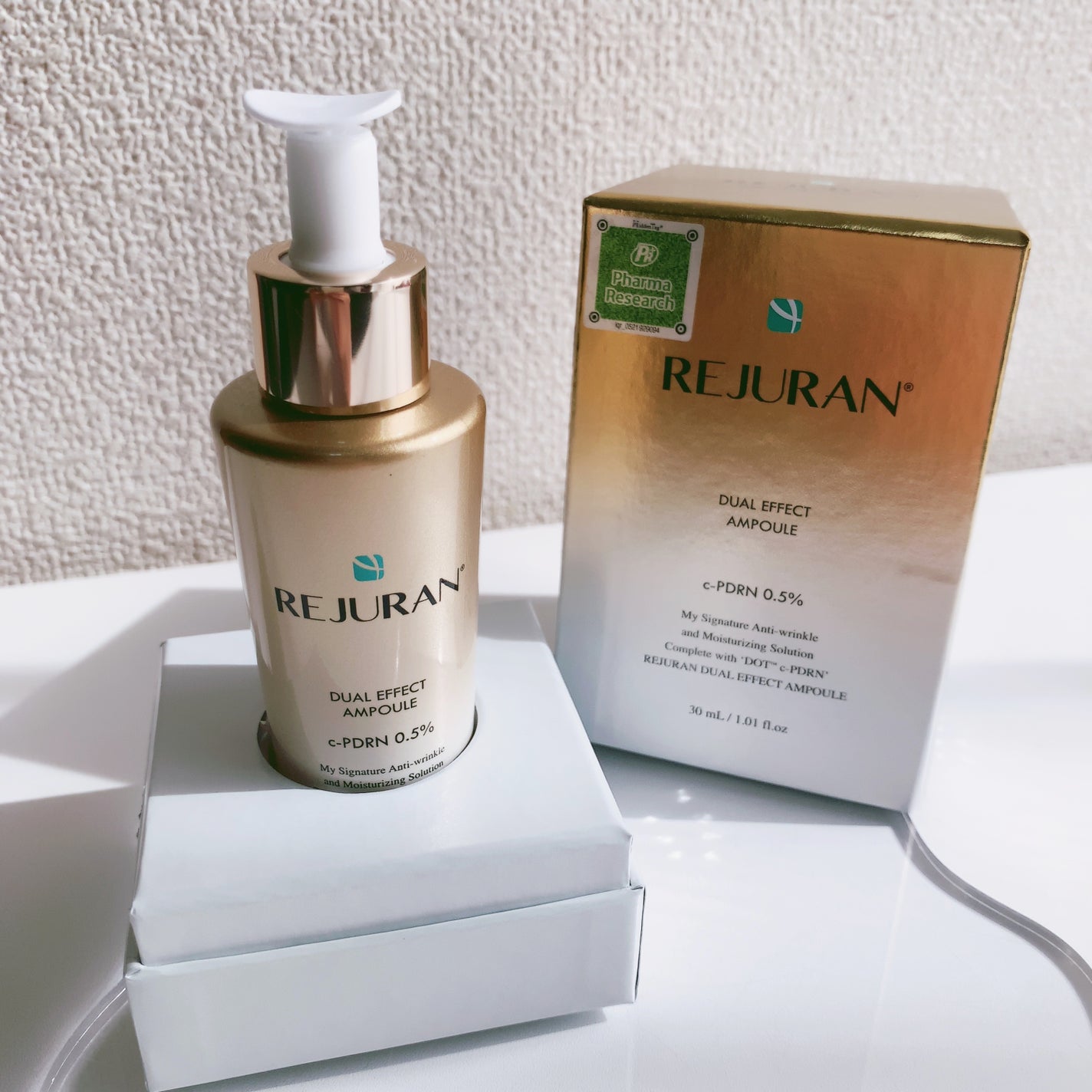 デュアルエフェクトアンプル/REJURAN COSMETICS/美容液を使ったクチコミ(1枚目)