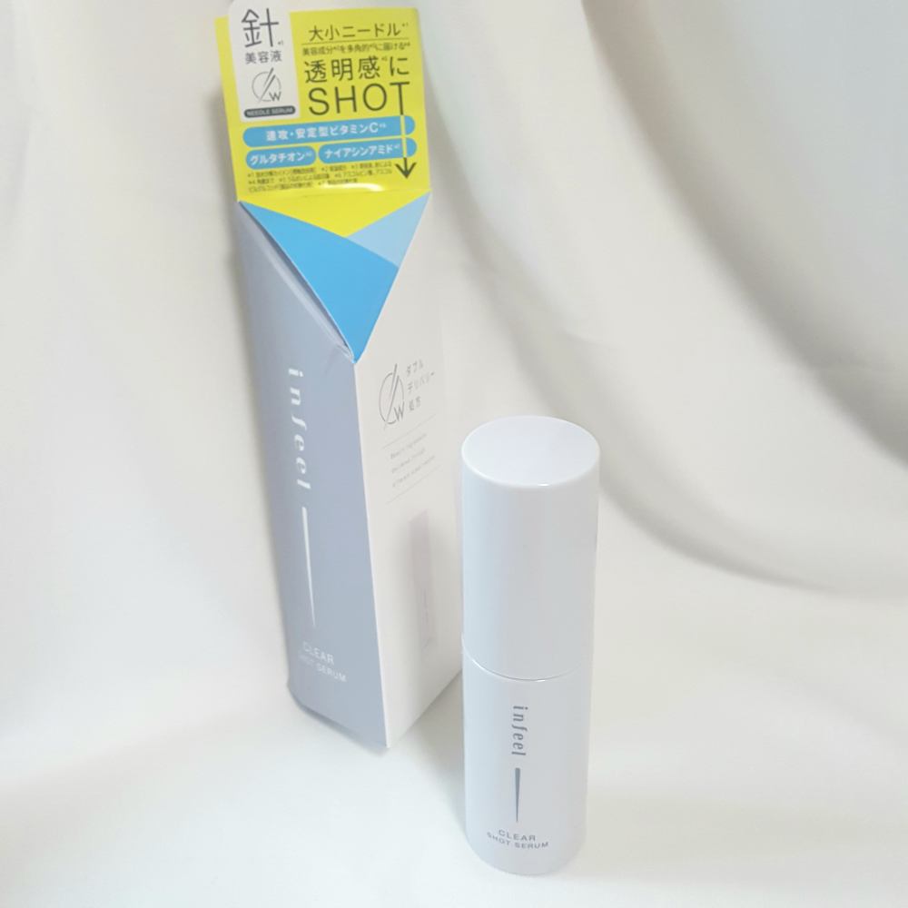 infeel クリアショットセラム[美容液]/Rz+ by ROSETTE/美容液を使ったクチコミ（2枚目）