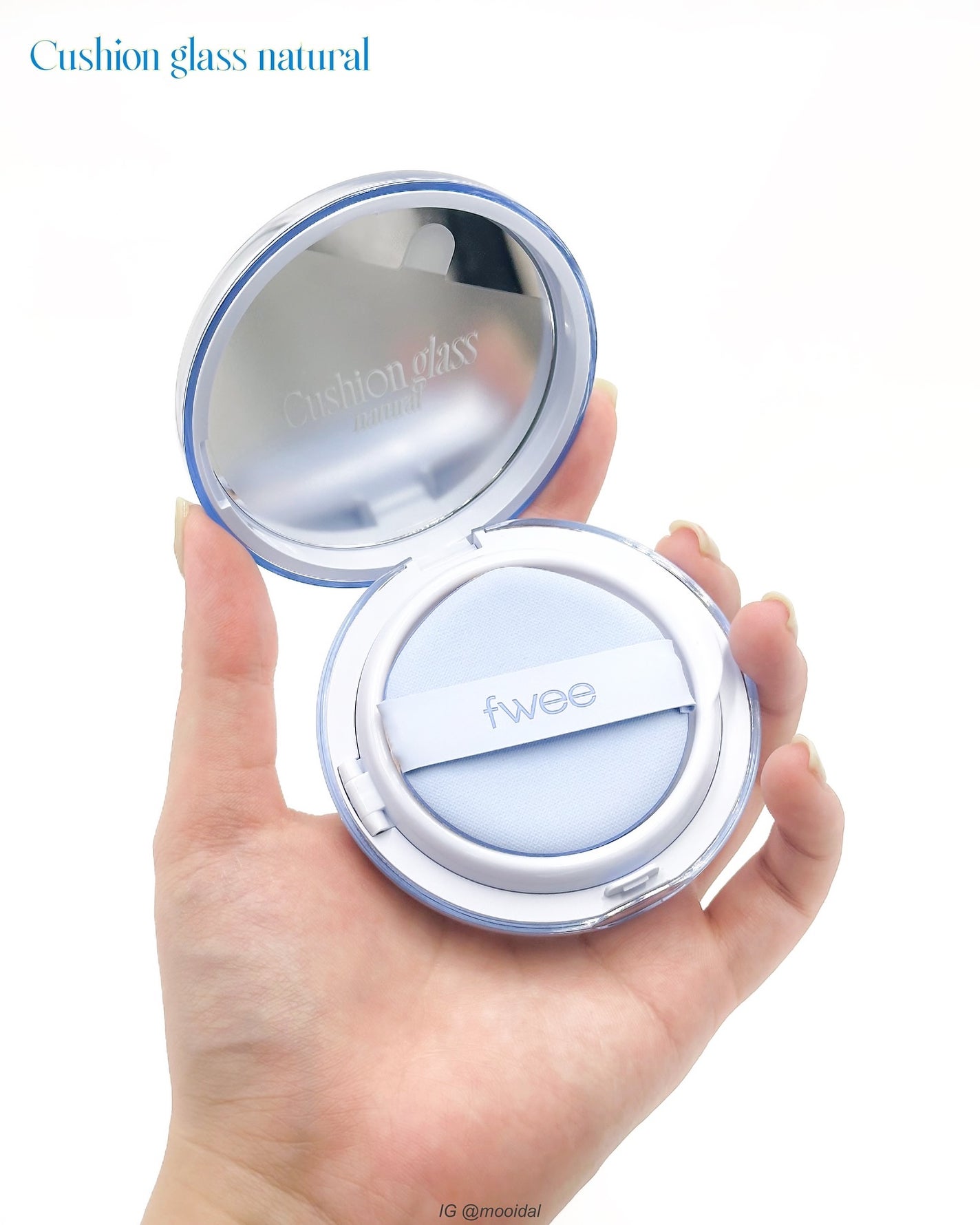 フィー クッションガラス ナチュラル/fwee/クッションファンデーションを使ったクチコミ(3枚目)