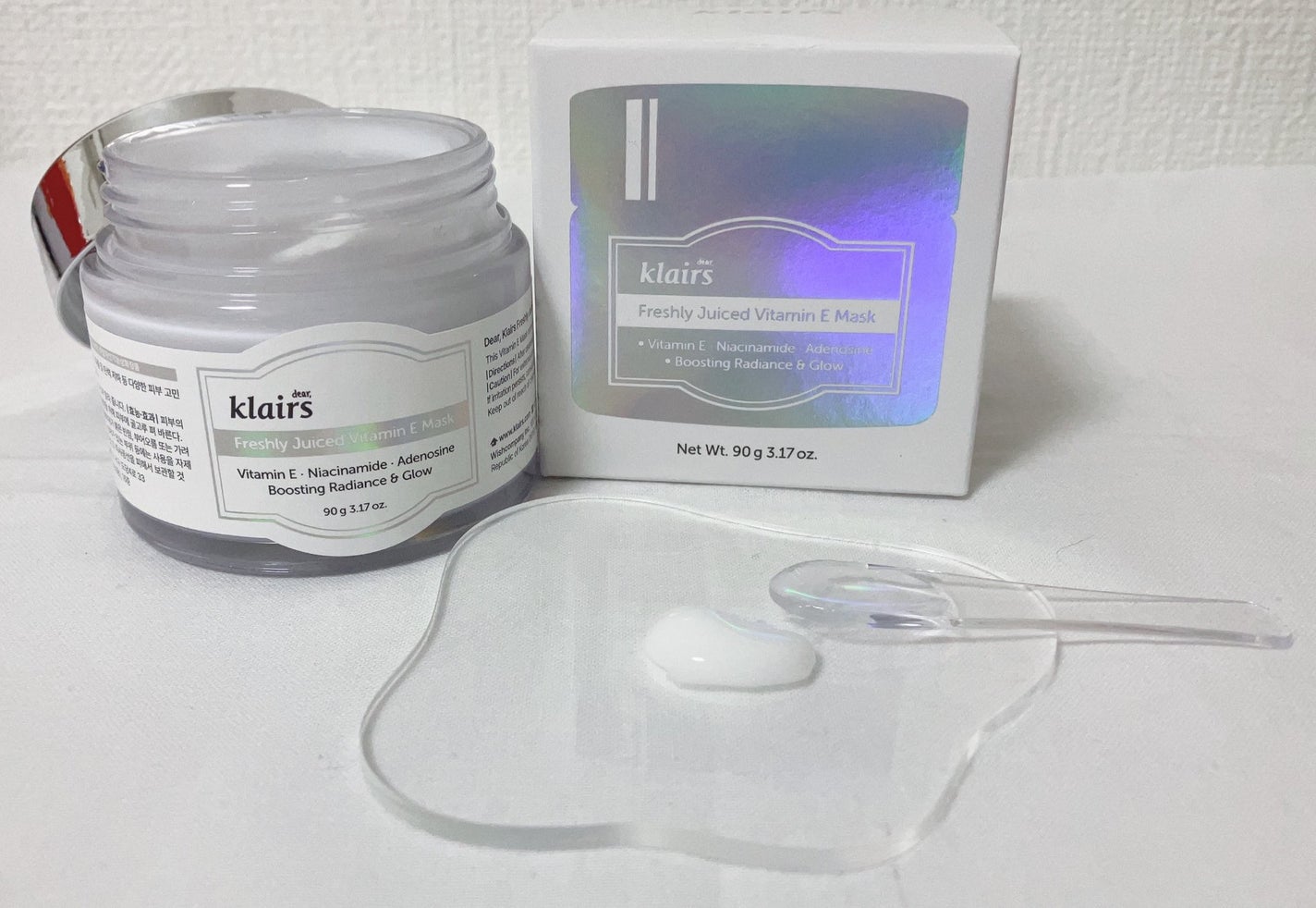 フレッシュリージュースドビタミンEマスク(90g)/Klairs/フェイスクリームを使ったクチコミ(1枚目)