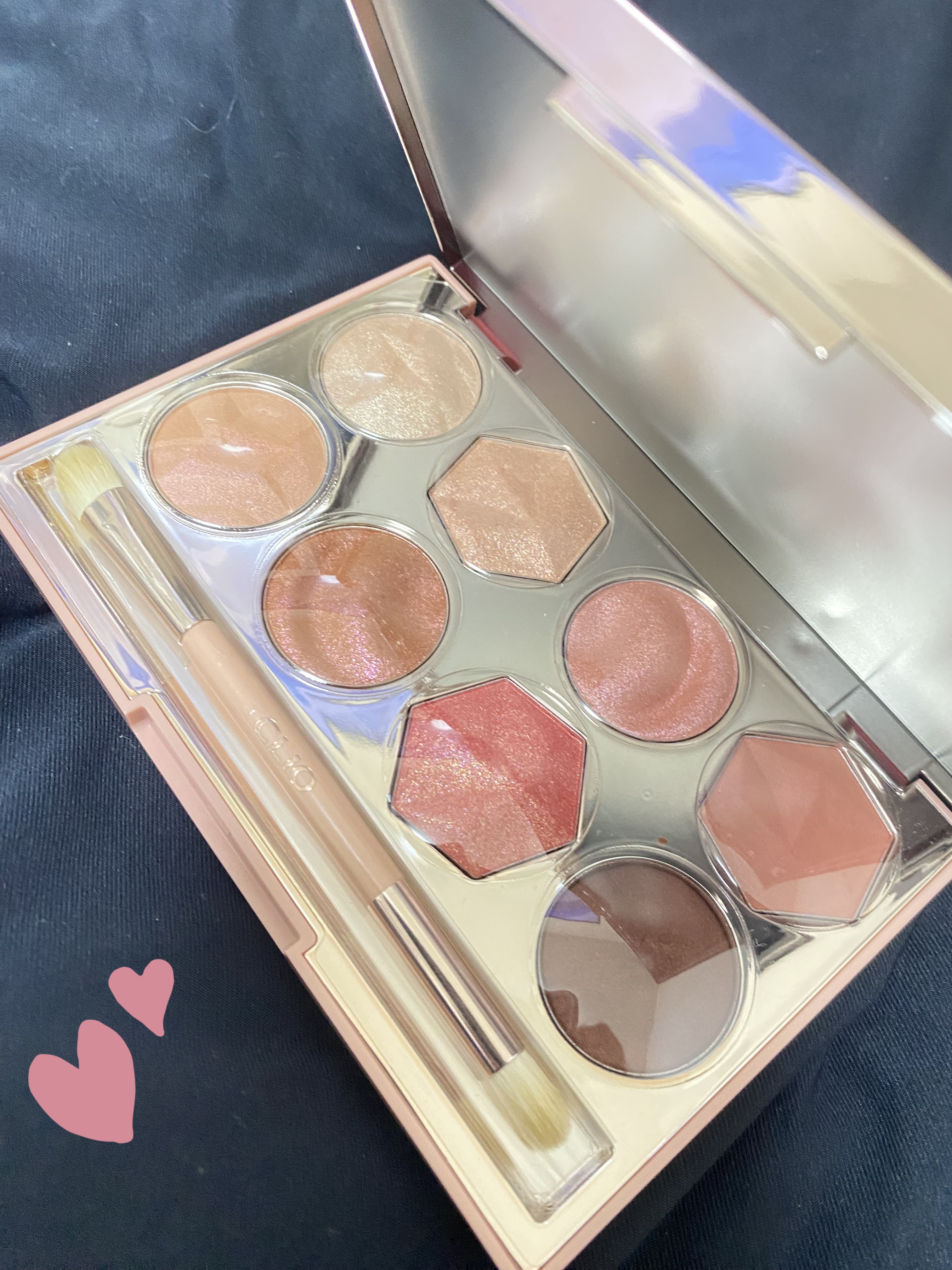 プリズム エアー アイ パレット/CLIO/アイシャドウパレットを使ったクチコミ（1枚目）