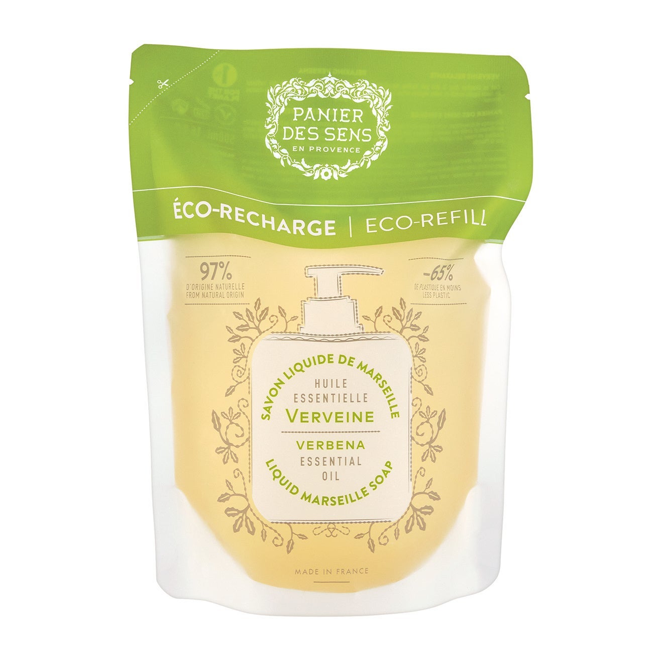パニエデサンス エッセンシャルズ リキッドマルセイユソープ バーベナ リフィル(500mL)